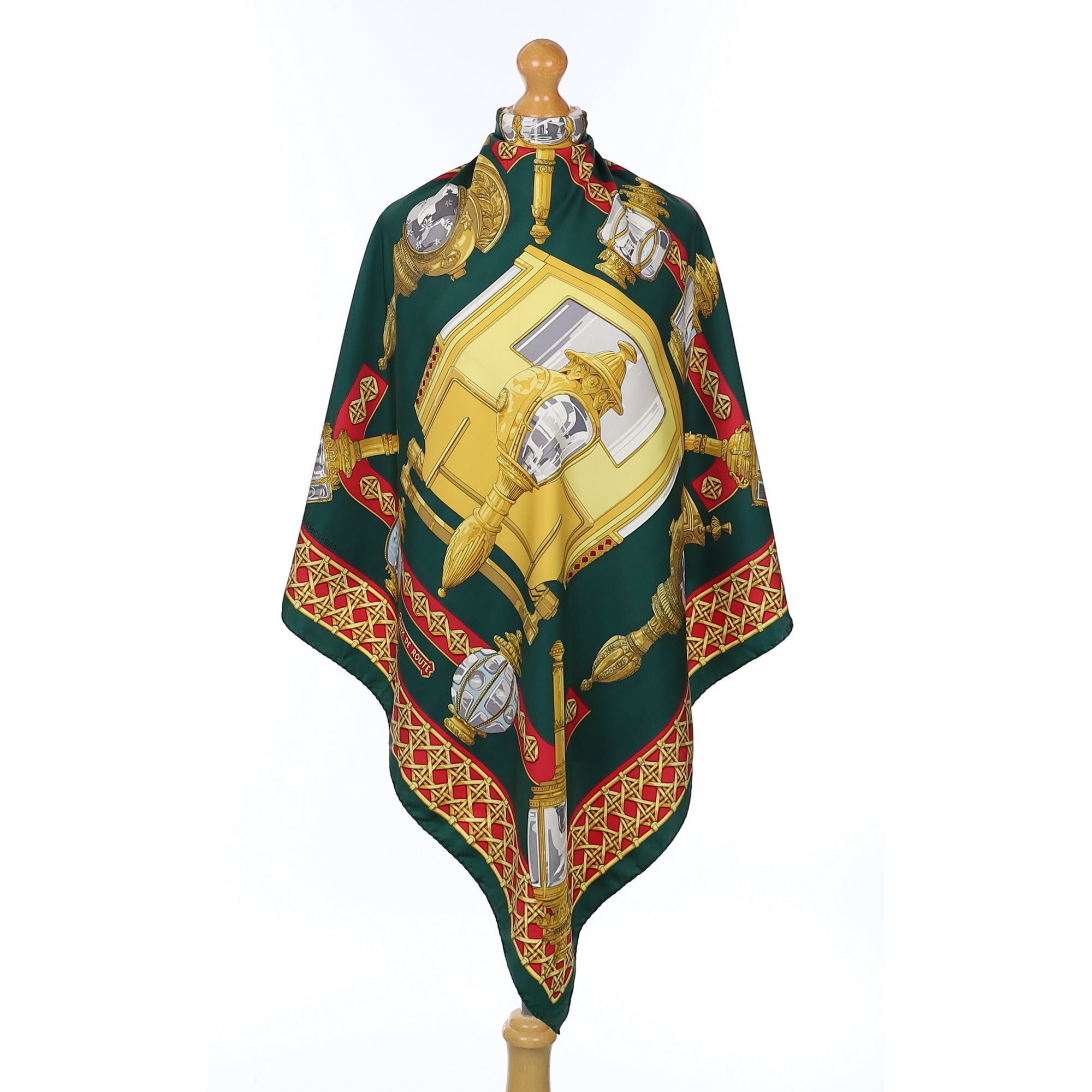 Hermès Feux de Route Silk Scarf