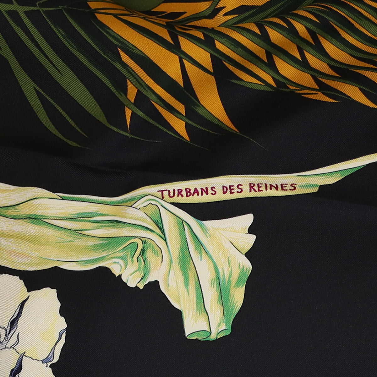 Brand New Boxed Hermès Turbans des Reines Silk Scarf Quite Rare