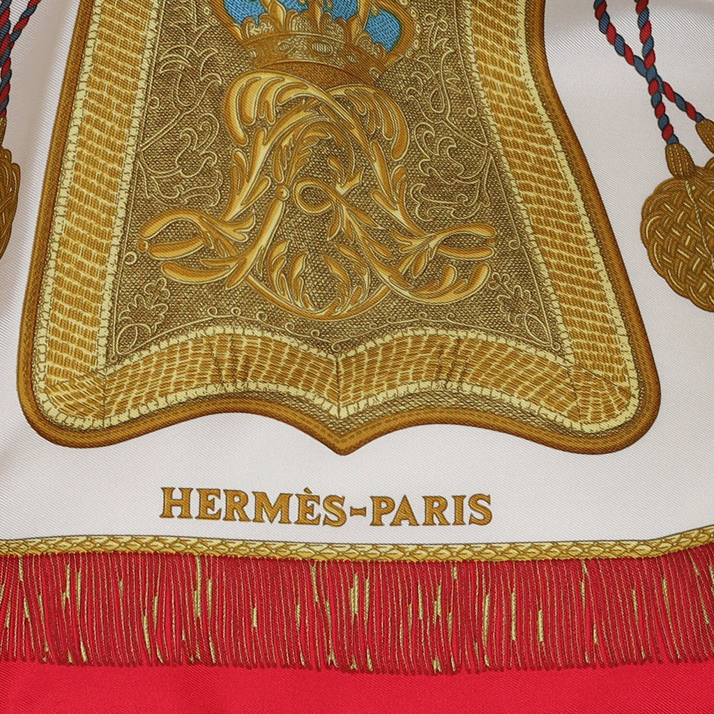 Brand New Boxed Hermès Poste et Cavalerie Silk Scarf