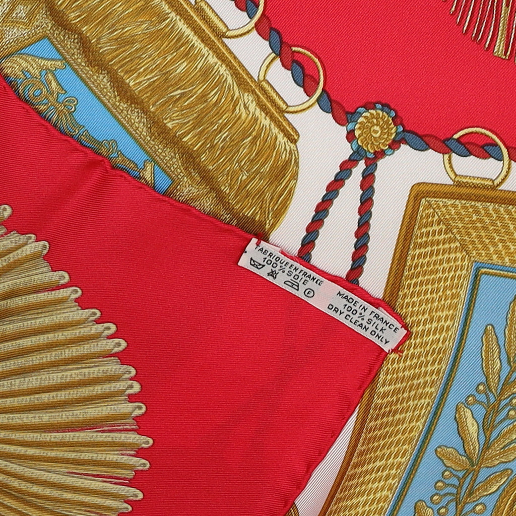 Brand New Boxed Hermès Poste et Cavalerie Silk Scarf