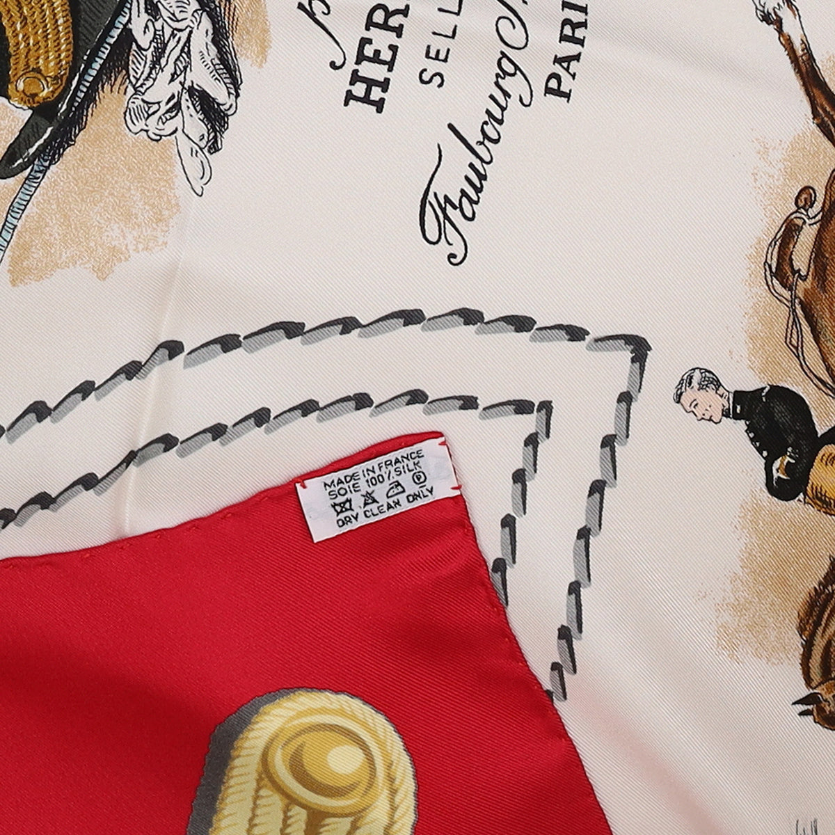 Brand New Boxed Hermès Cadre Noir Vintage Silk Scarf Rare