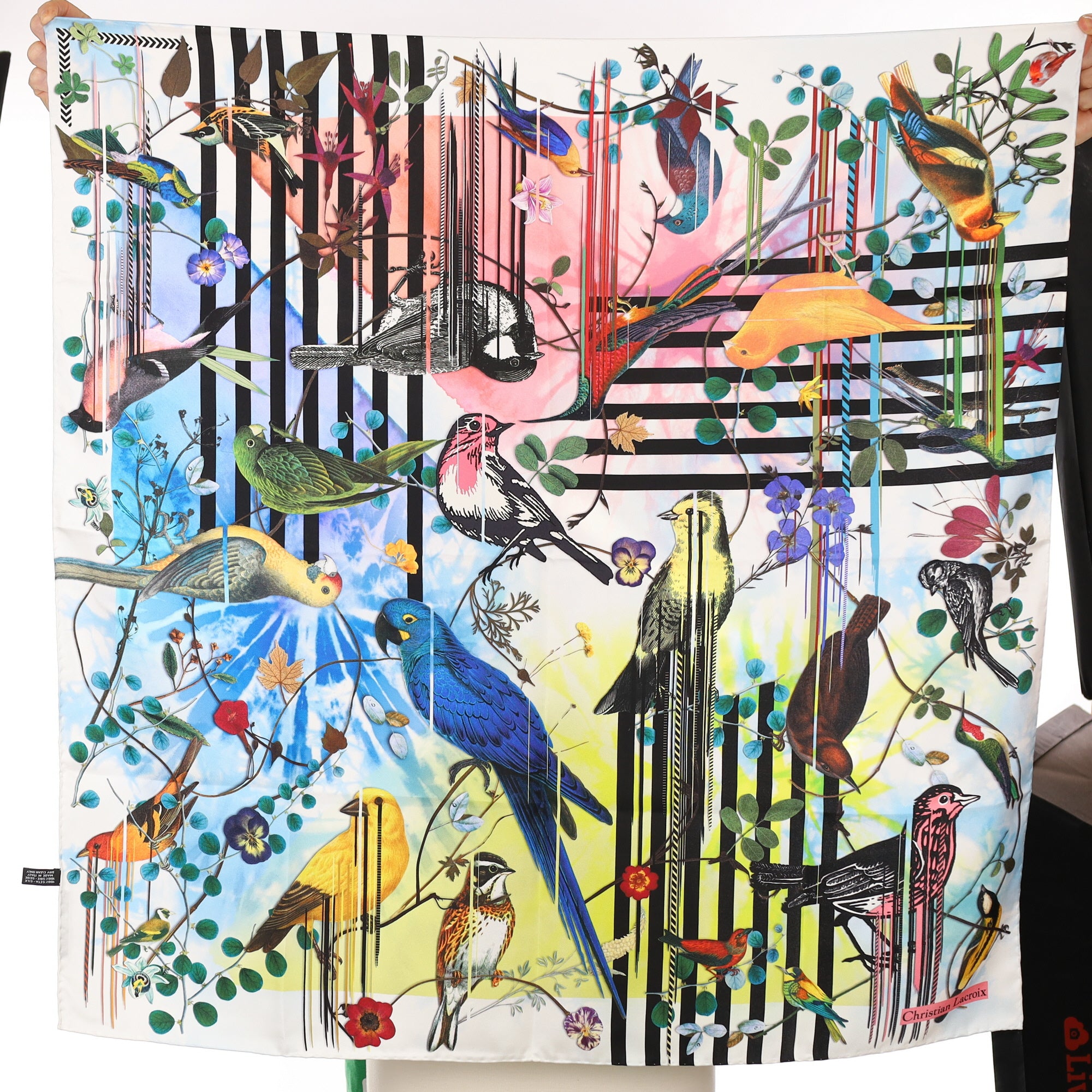 Brand New Christian Lacroix Silk Scarf