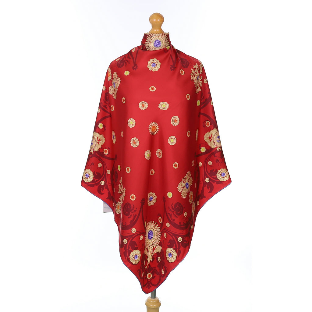 Brand New Mantero Silk Scarf