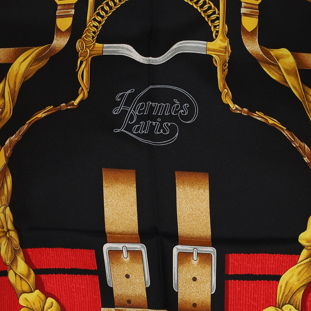 Brand New Boxed Hermès Grand Manège Silk Scarf