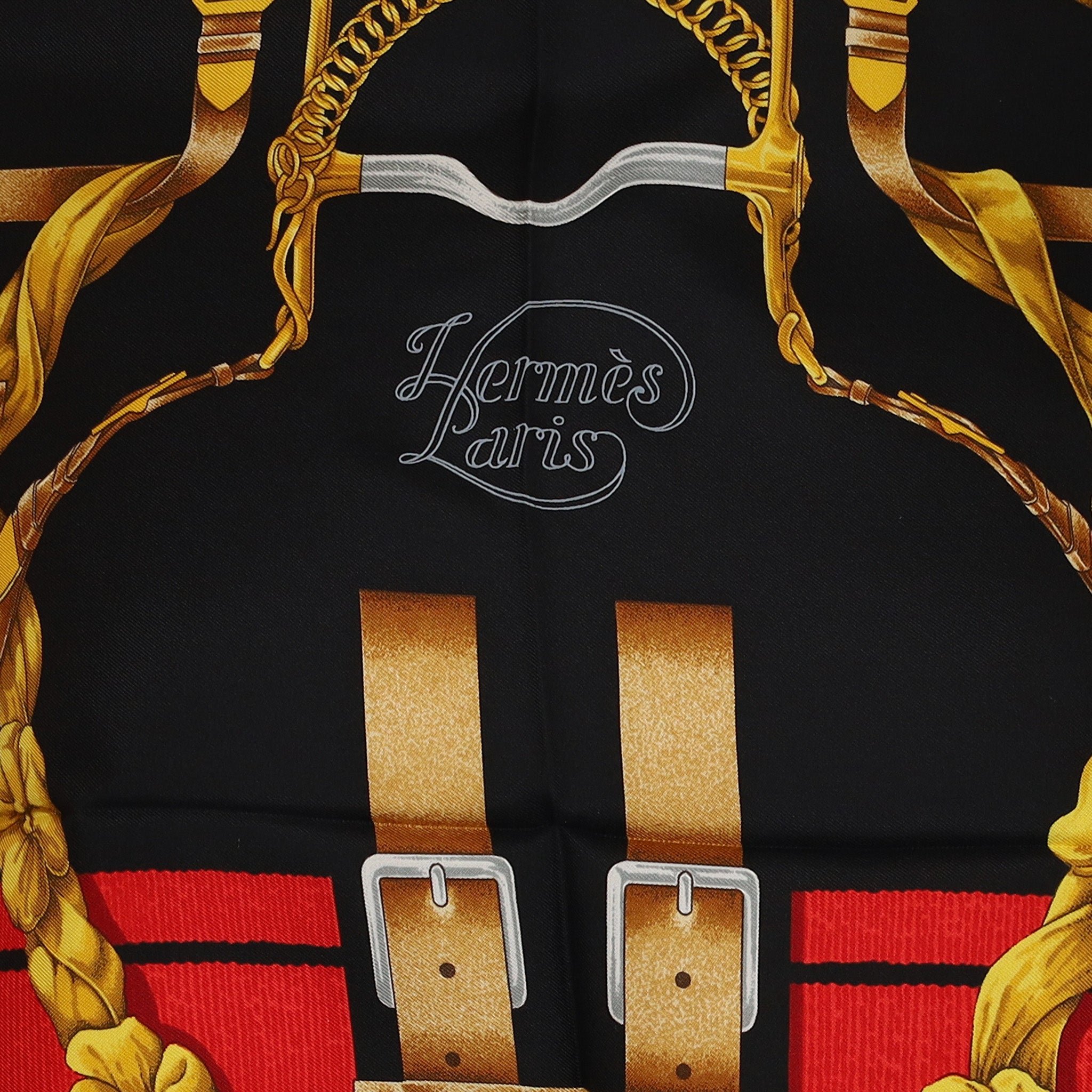 Brand New Boxed Hermès Grand Manège Silk Scarf