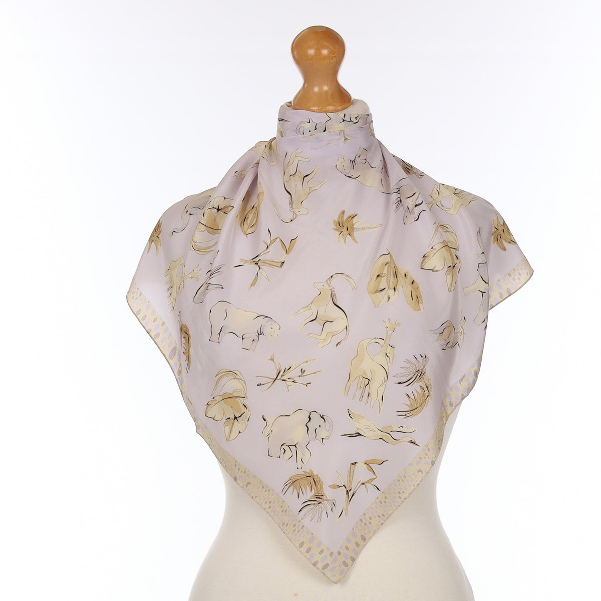 Brand New Safari Sketch Silk Scarf