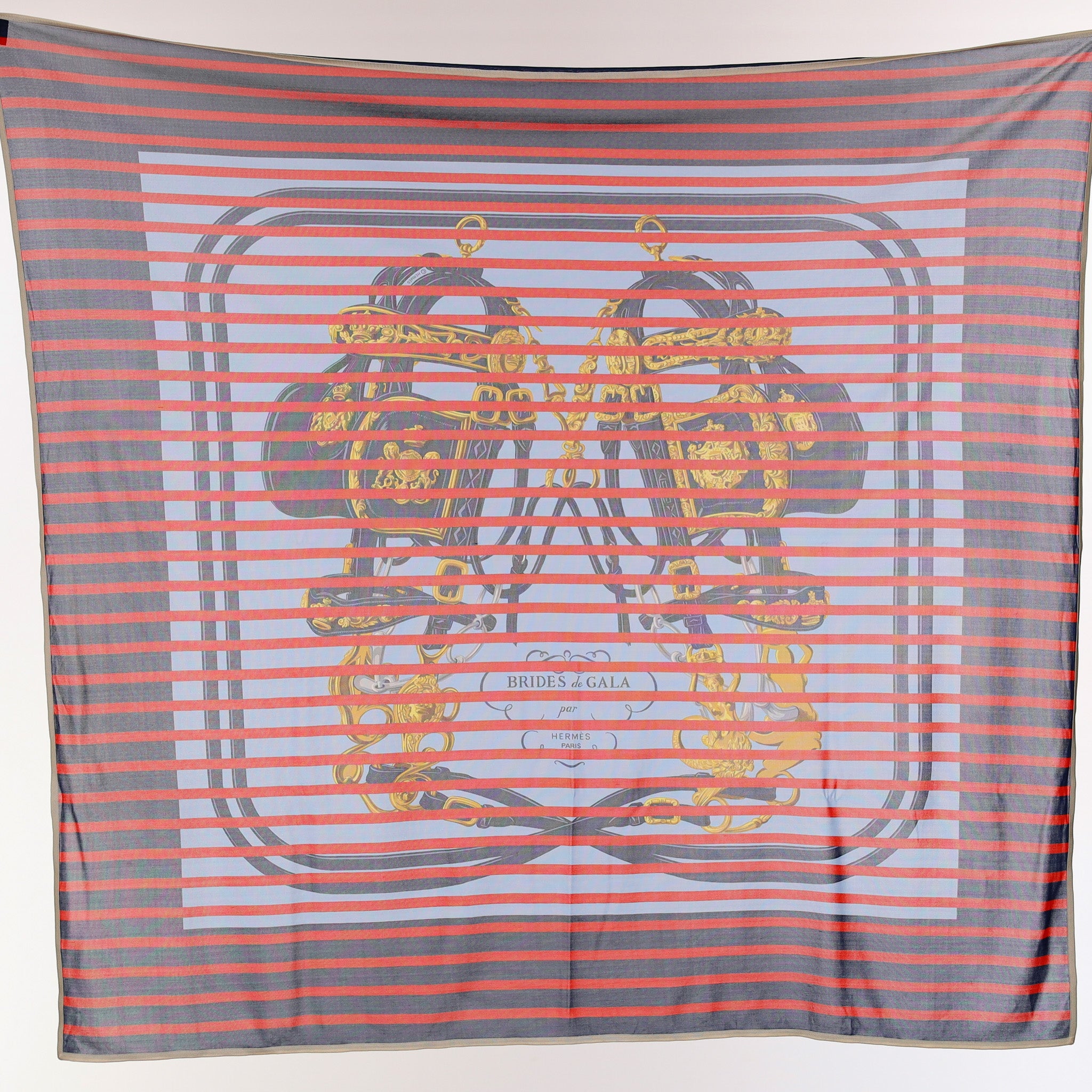 Pristine Boxed Hermès Brides de Gala Jersey Silk Scarf