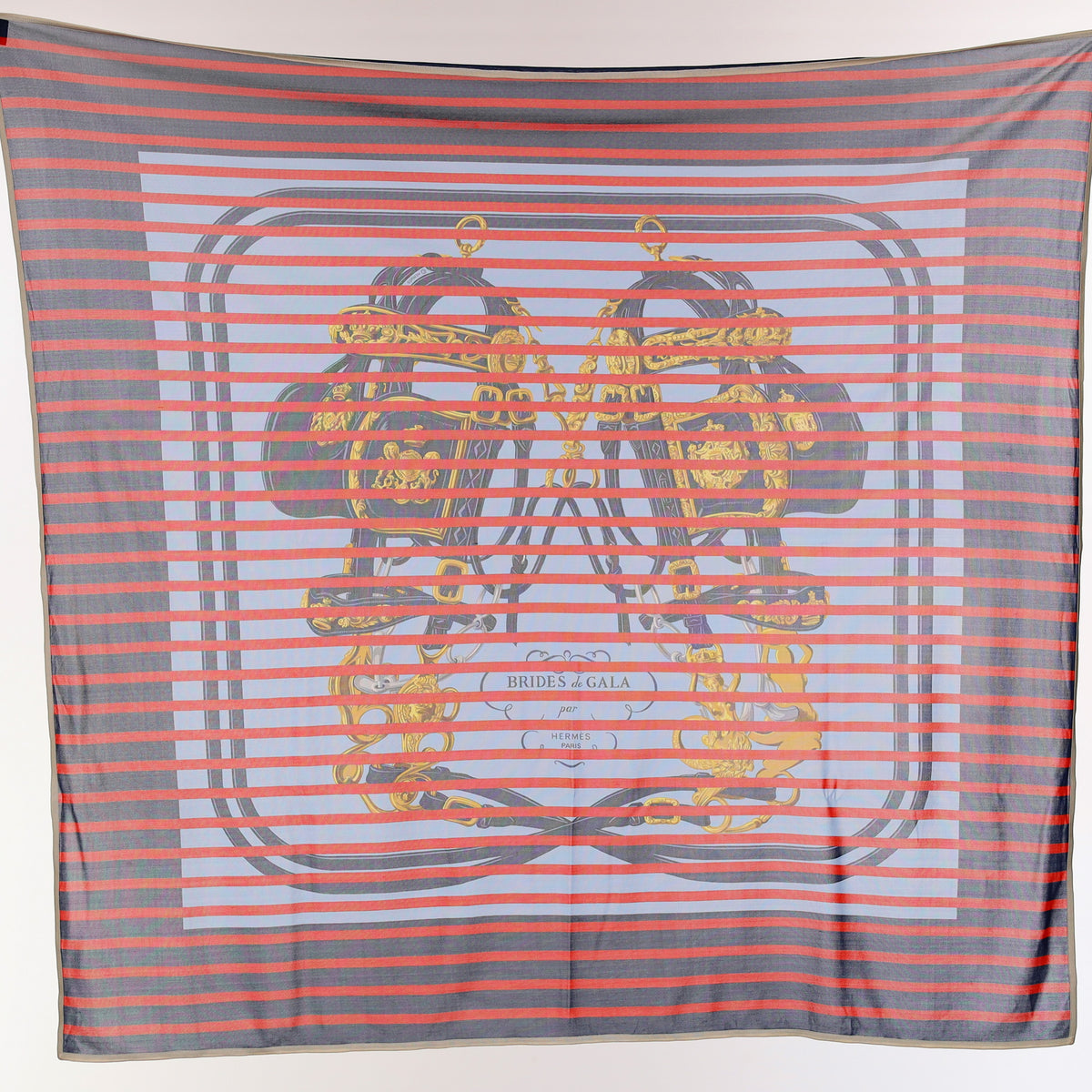 Pristine Boxed Hermès Brides de Gala Jersey Silk Scarf