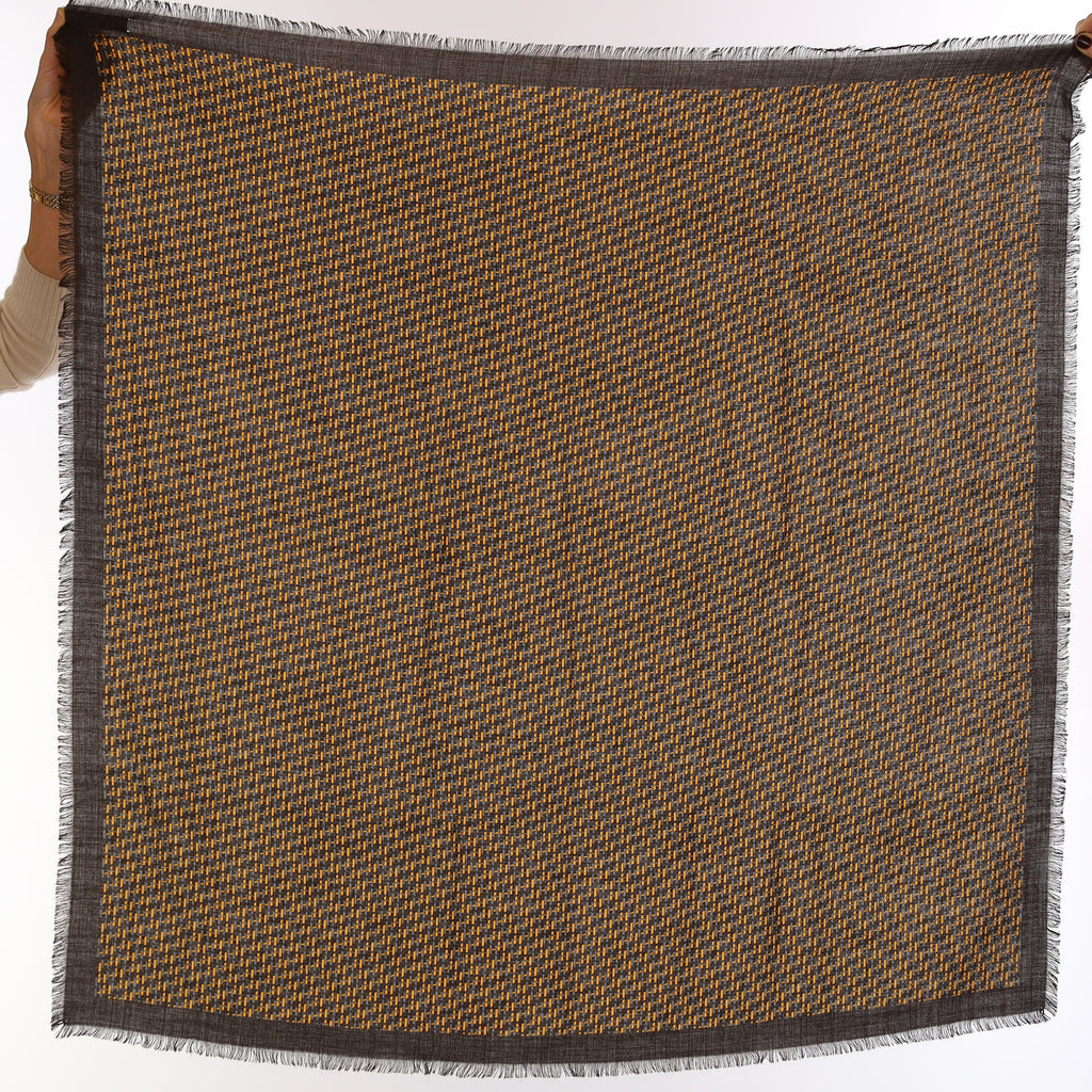 Brand New Boxed Hermès Vintage Cashmere Blend Scarf