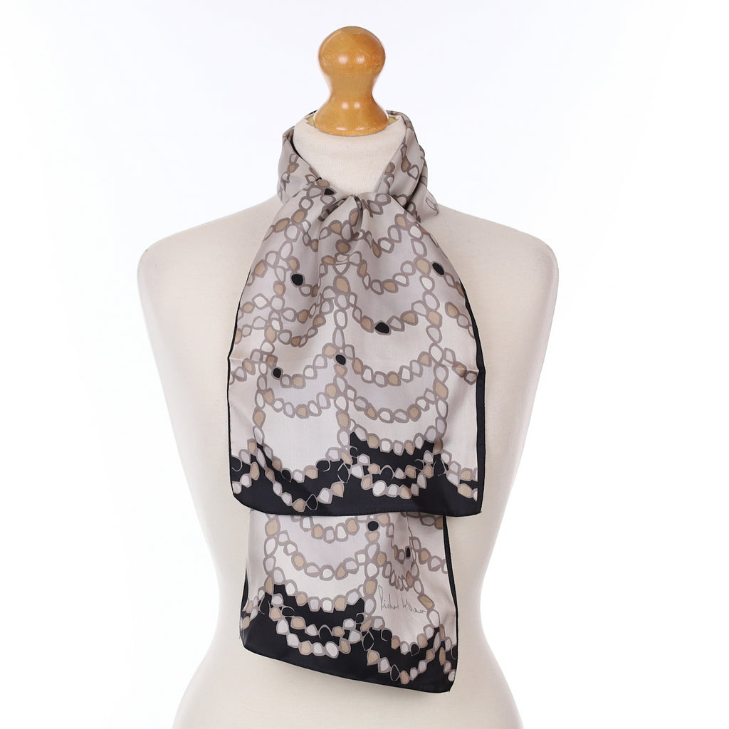 1970’s Richard Allan Vintage Silk Scarf