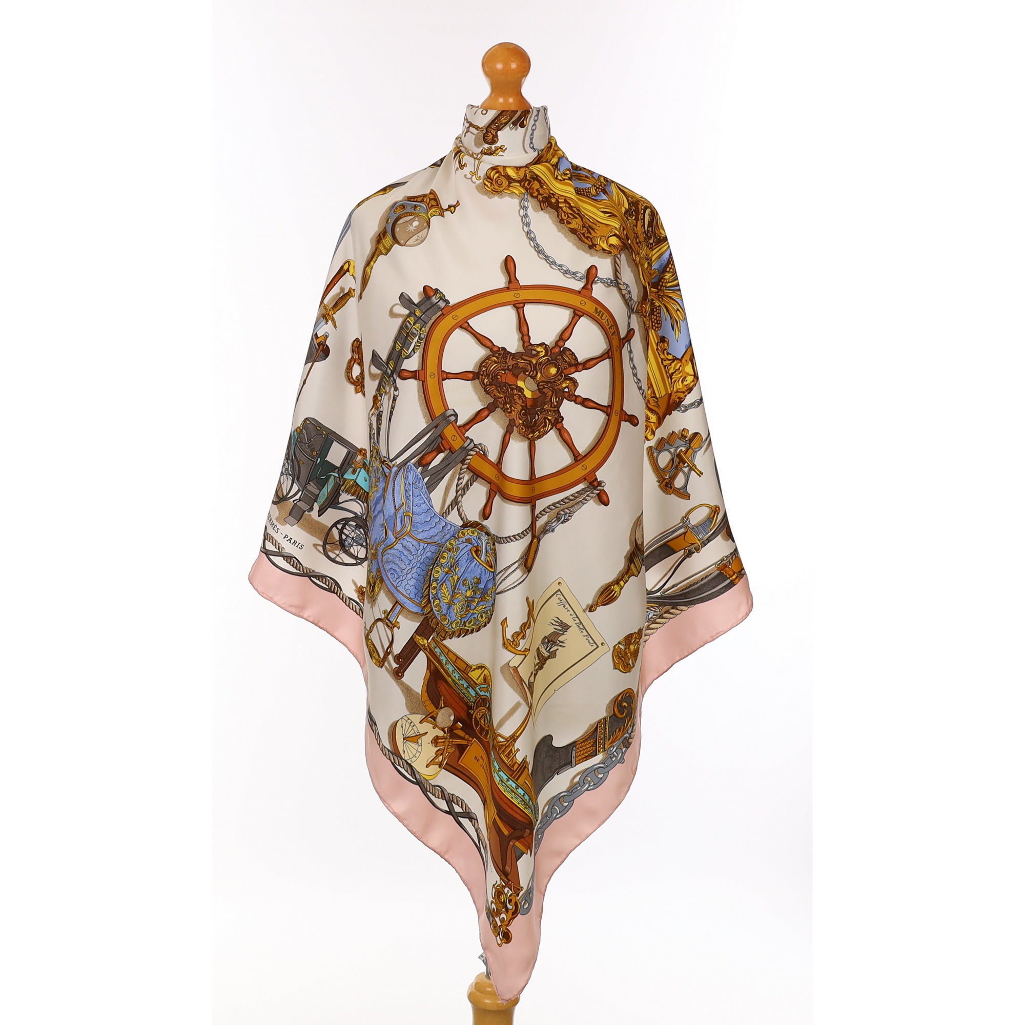 Hermès Musée Silk Scarf Quite Rare
