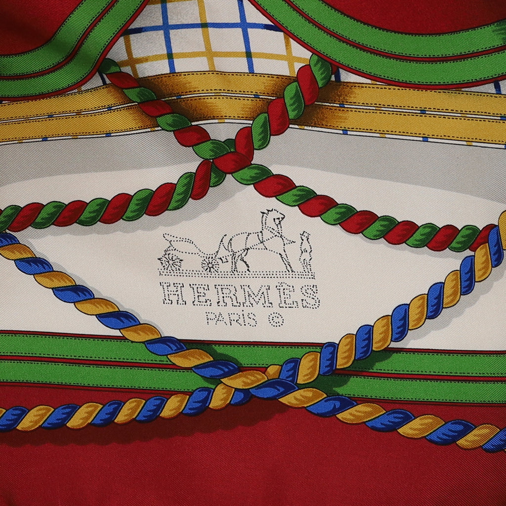 Hermès Grande Tenue Silk Scarf