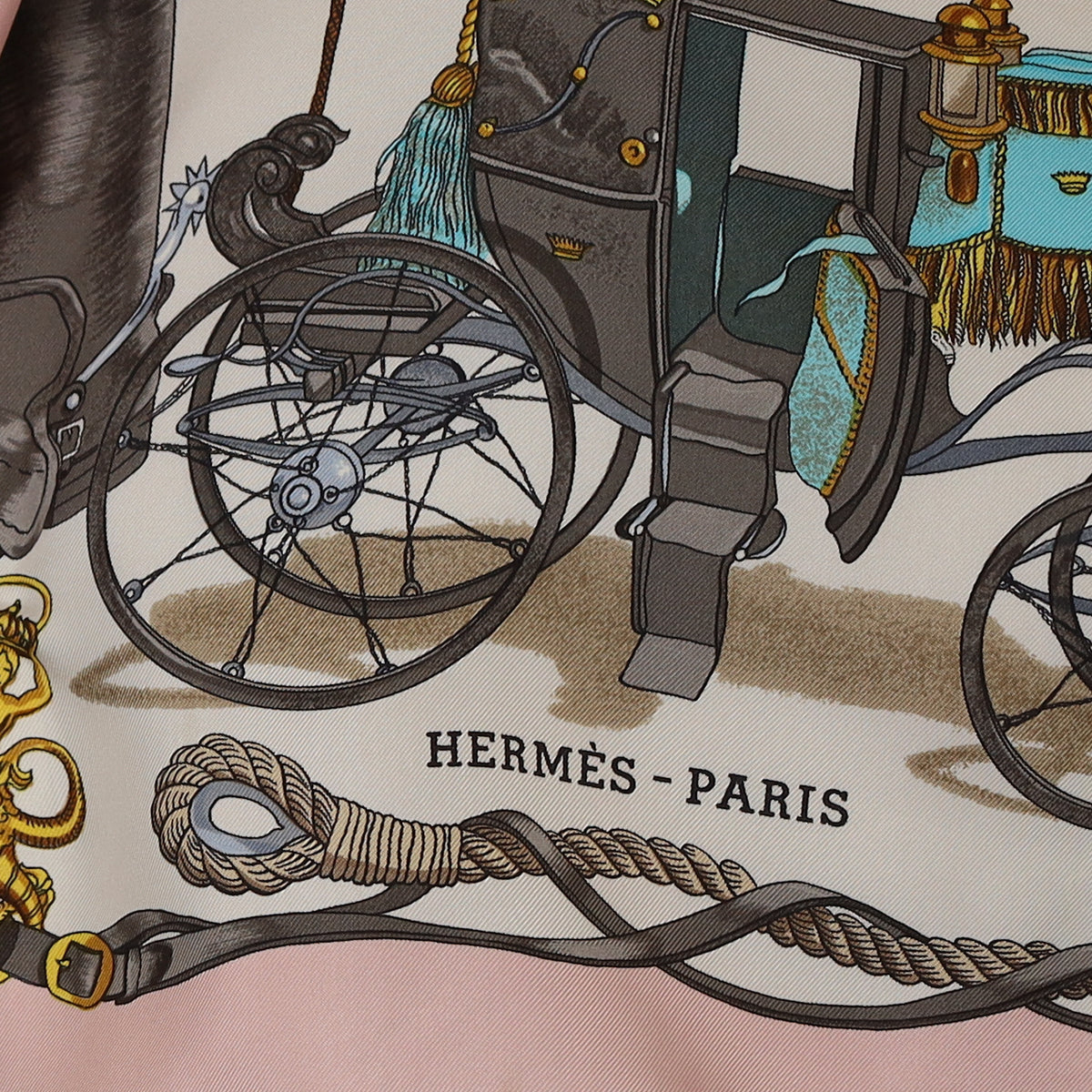 Hermès Musée Silk Scarf Quite Rare