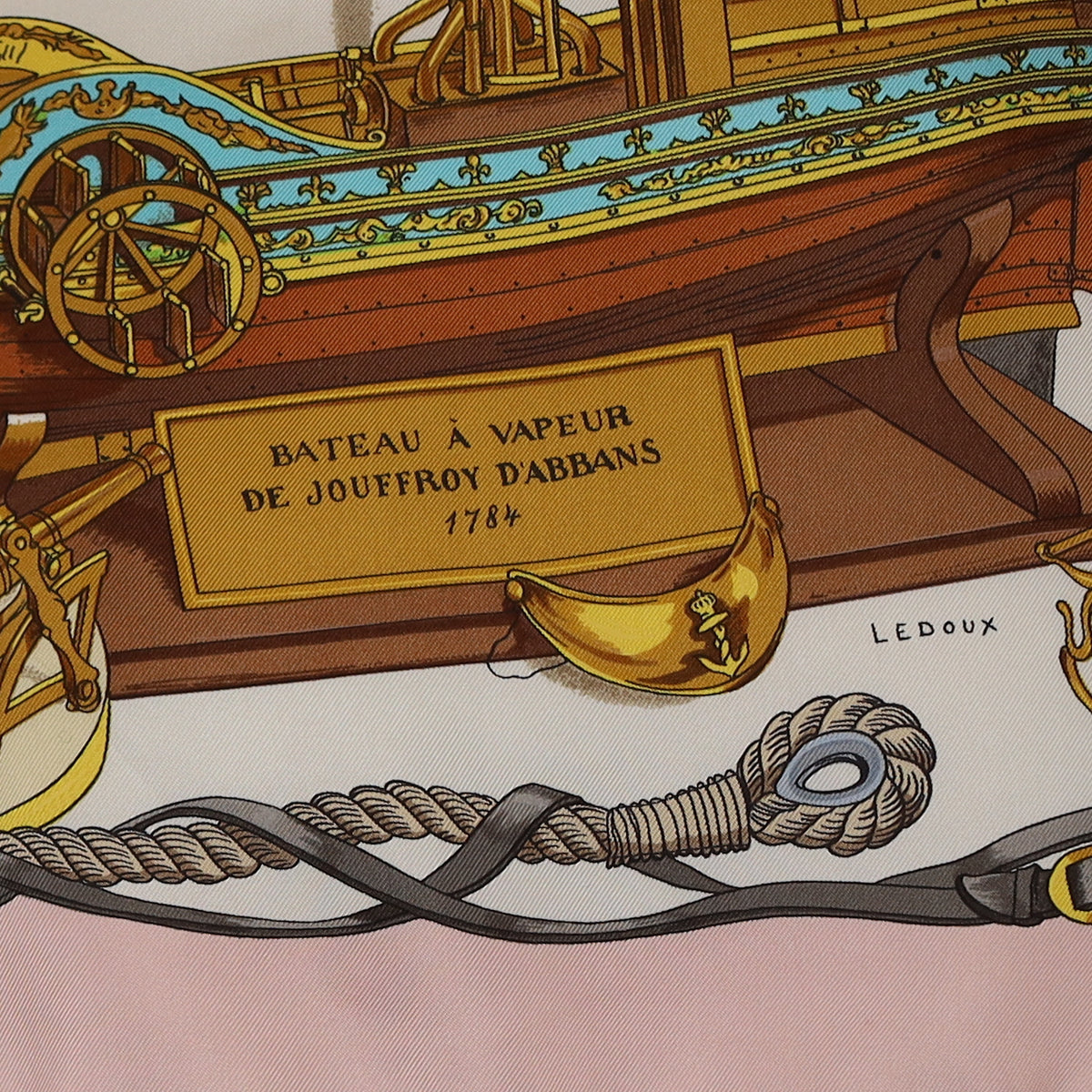 Hermès Musée Silk Scarf Quite Rare