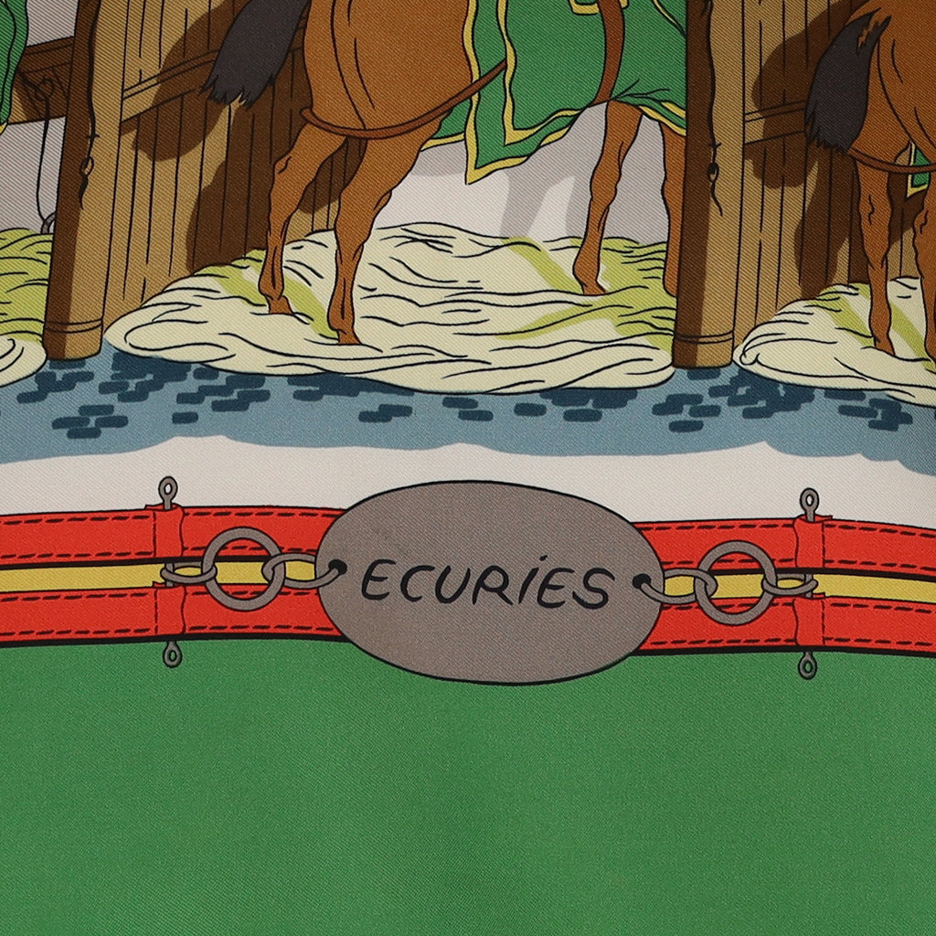 Hermès Ecuries Silk Scarf