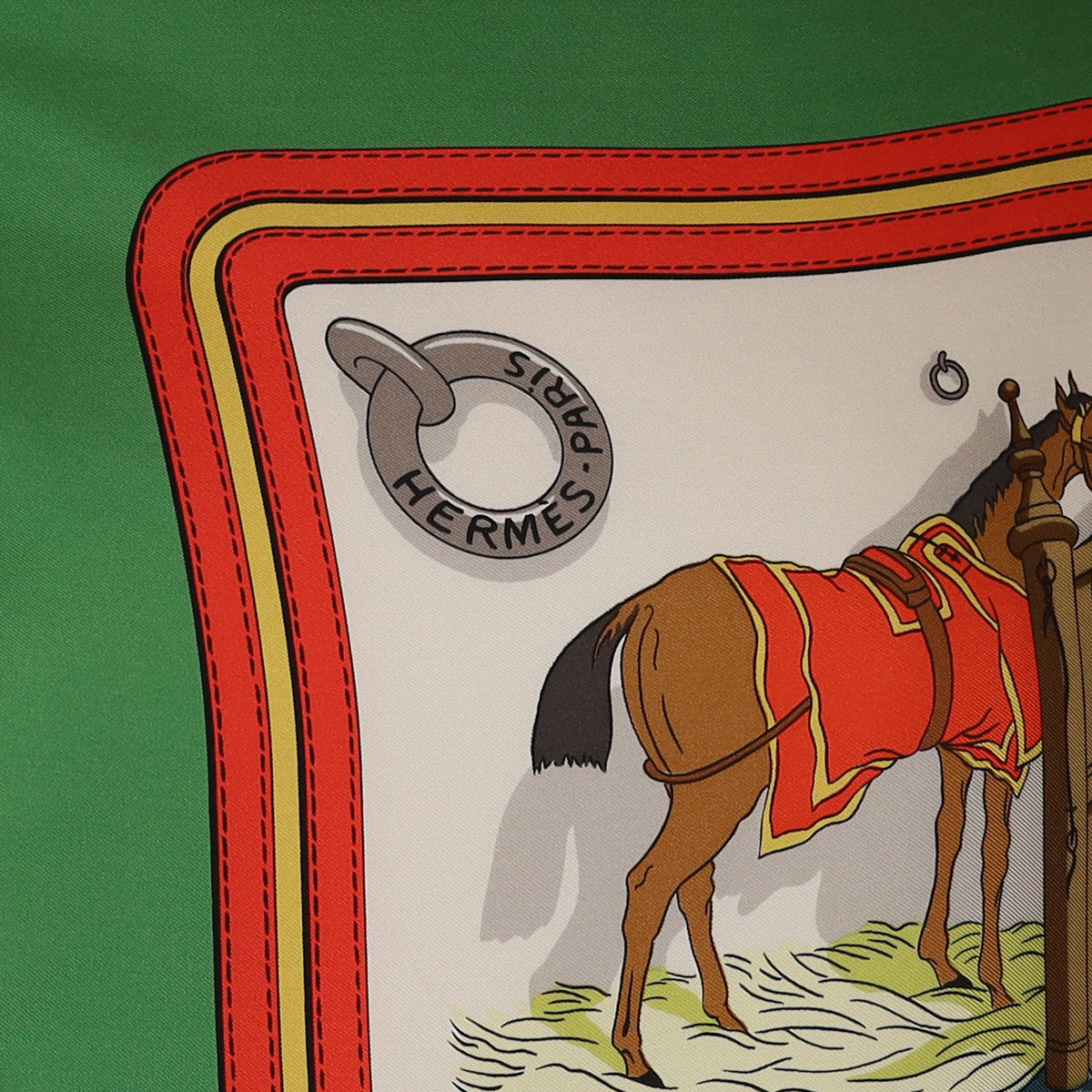 Hermès Ecuries Silk Scarf
