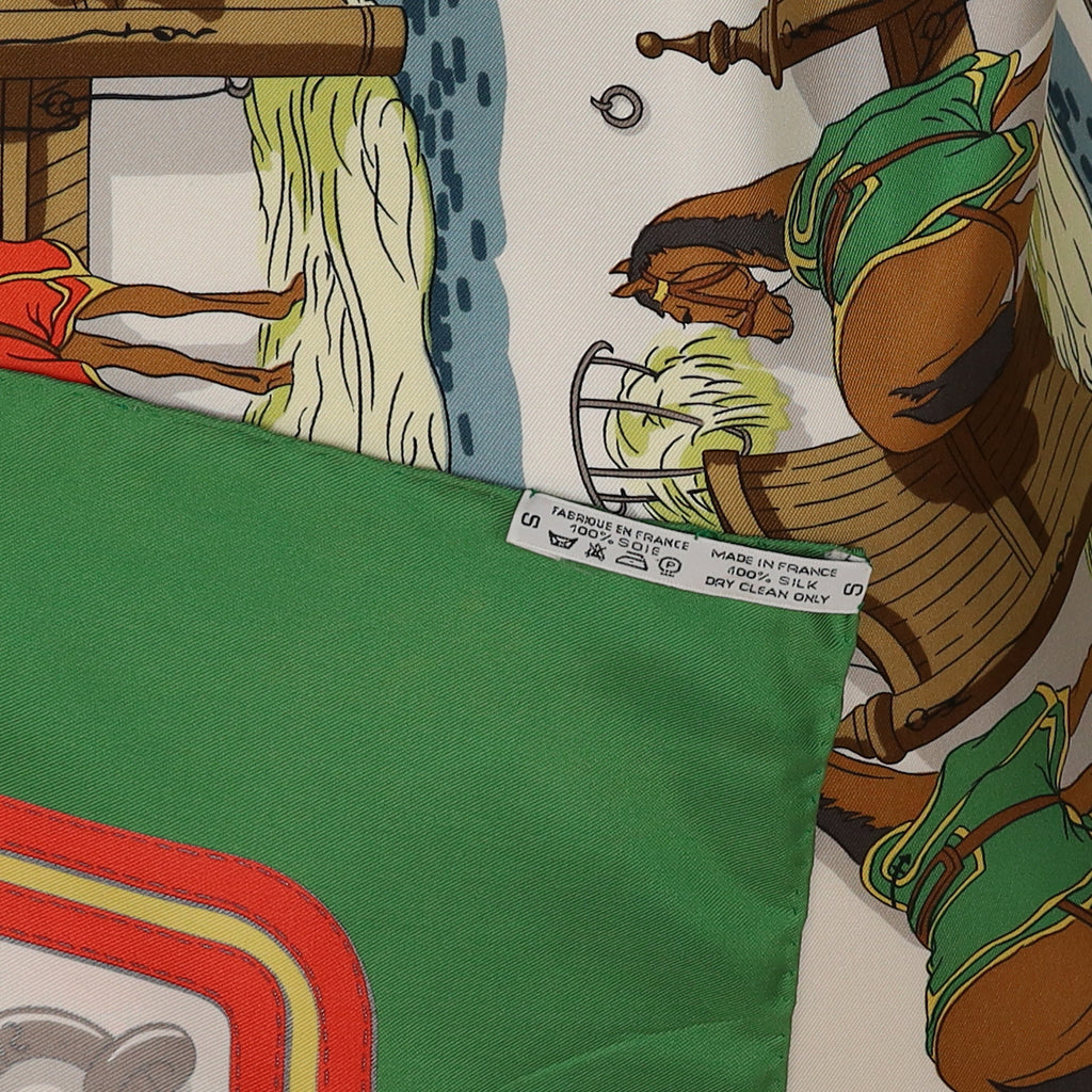 Hermès Ecuries Silk Scarf