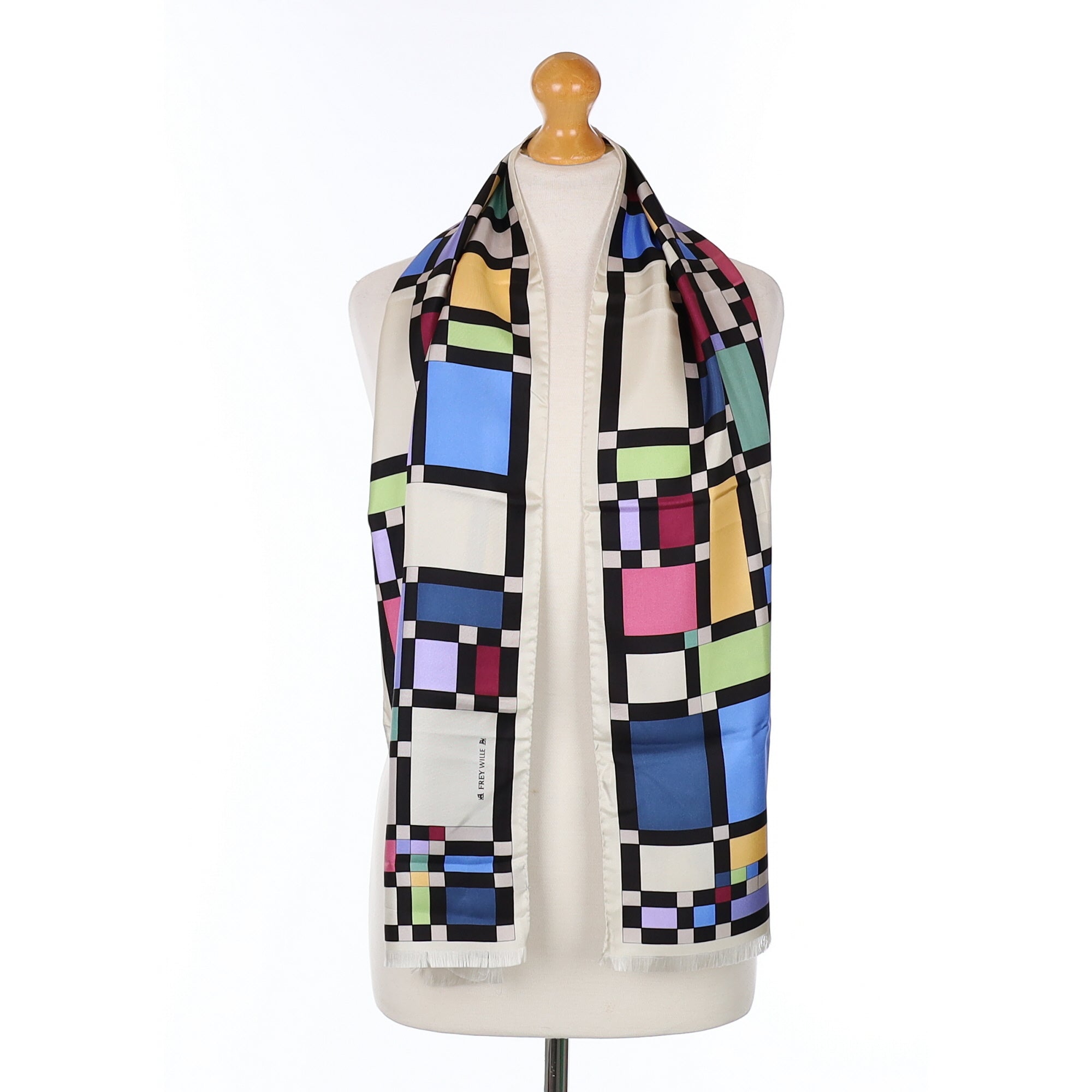 Brand New Boxed Frey Wille Silk Scarf
