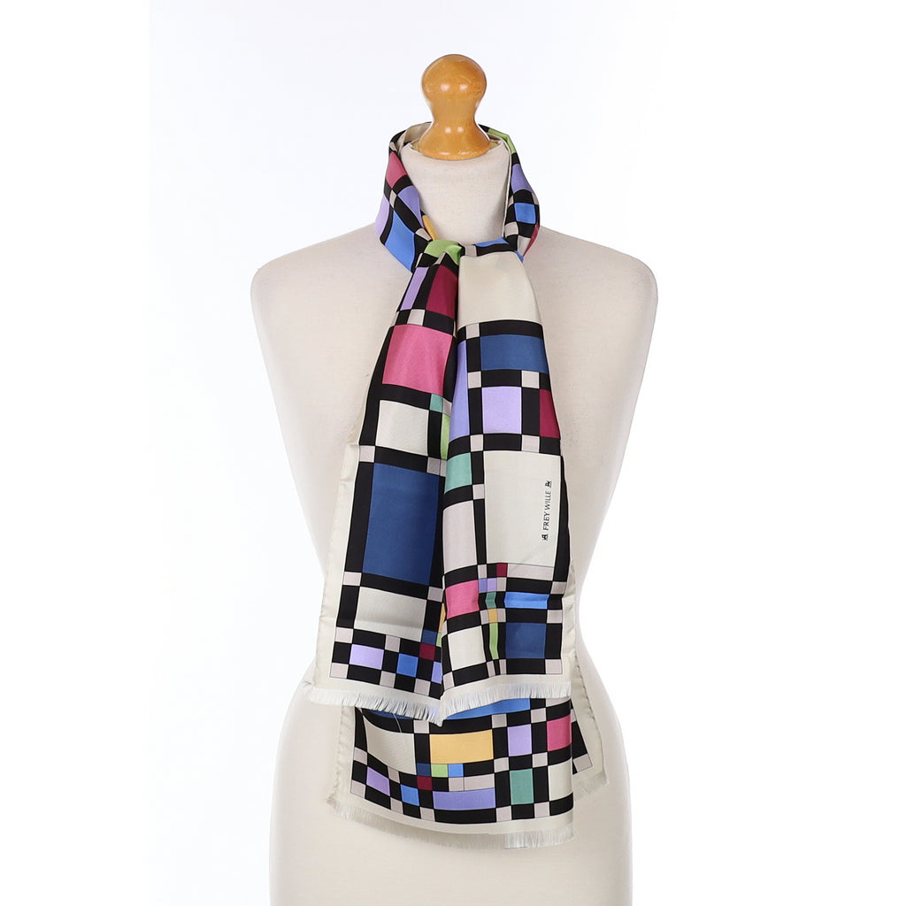 Brand New Boxed Frey Wille Silk Scarf