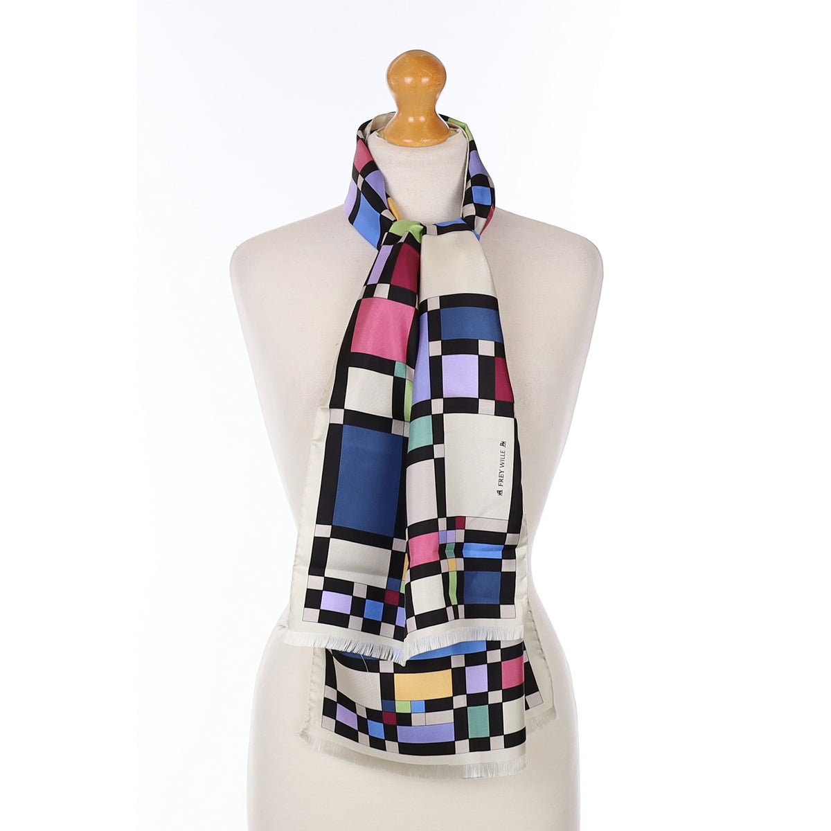Brand New Boxed Frey Wille Silk Scarf