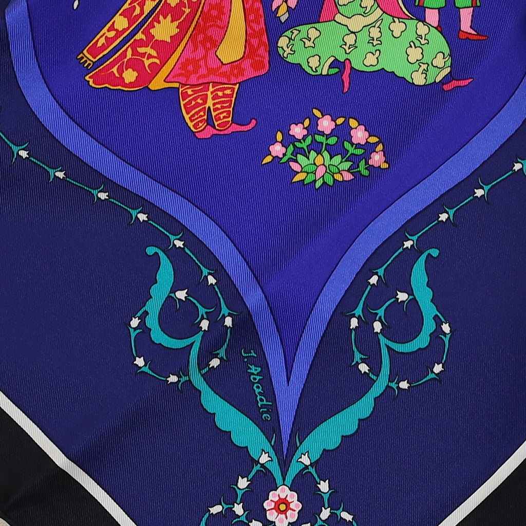 Pristine Boxed Hermès Poésie Persane Silk Scarf Quite Rare