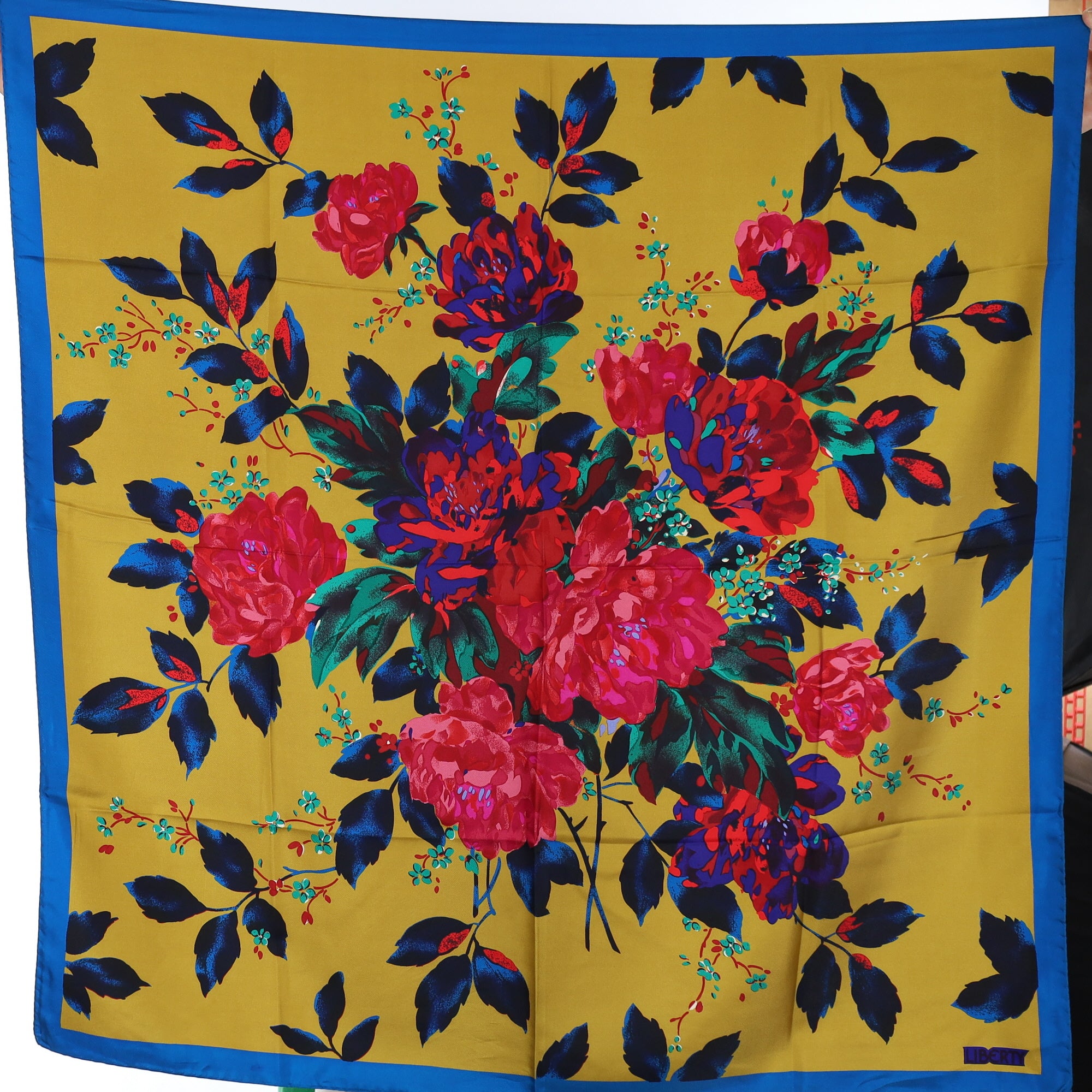 Brand New Boxed Liberty Vintage Silk Scarf