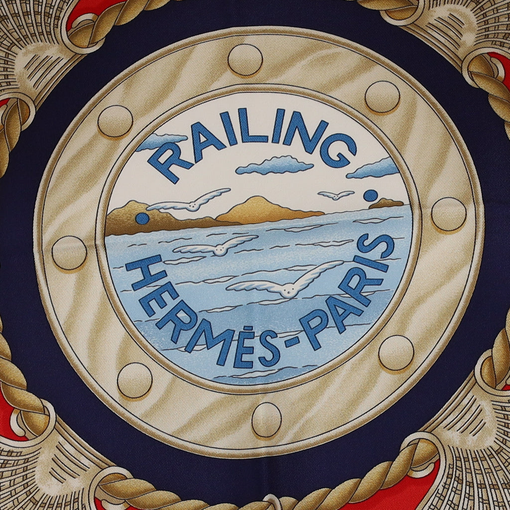 Brand New Boxed Hermès Railing Silk Scarf Quite Rare
