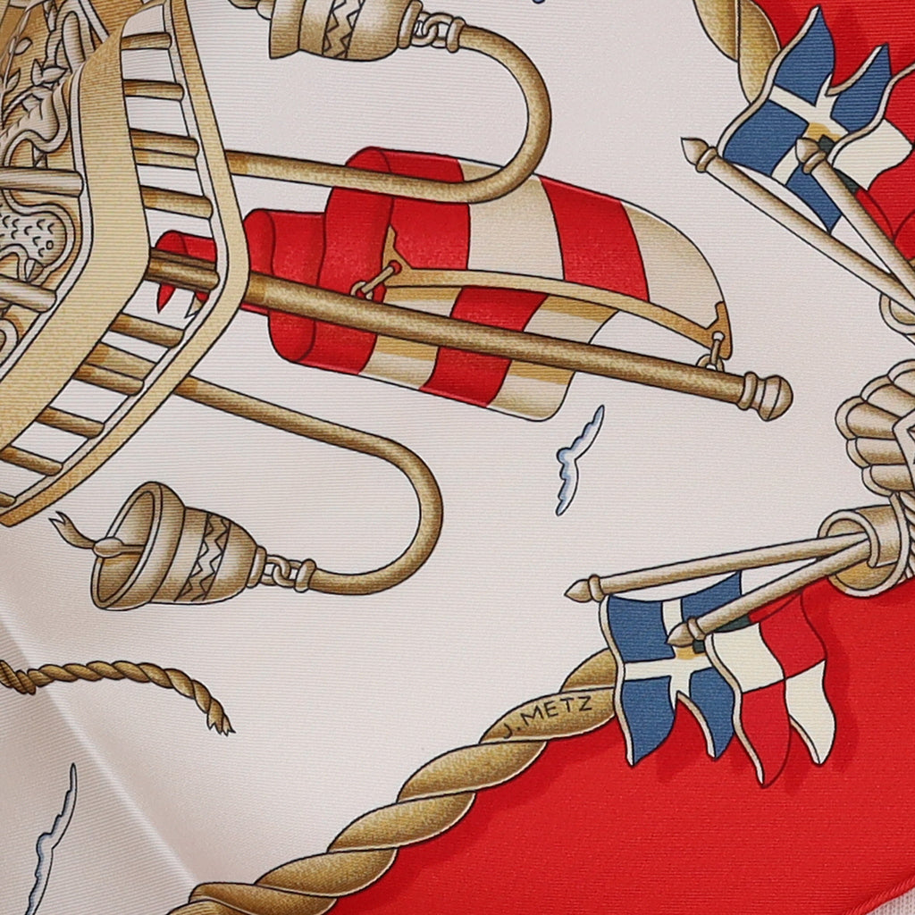 Brand New Boxed Hermès Railing Silk Scarf Quite Rare