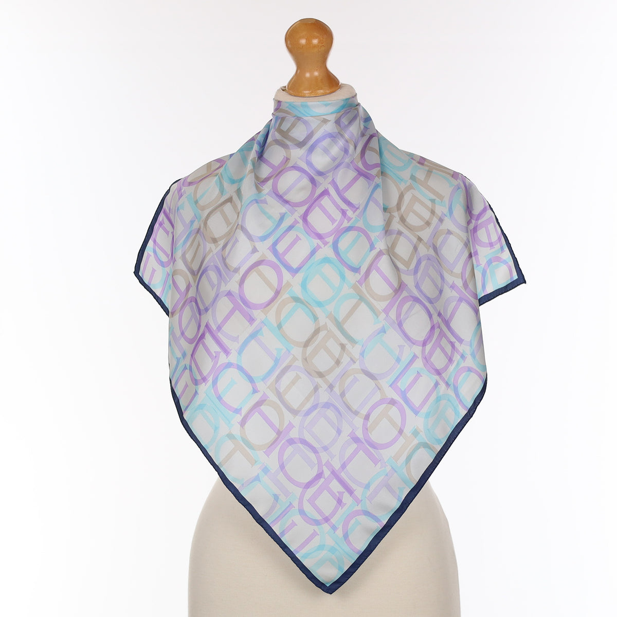 Echo Multicoloured Silk Scarf