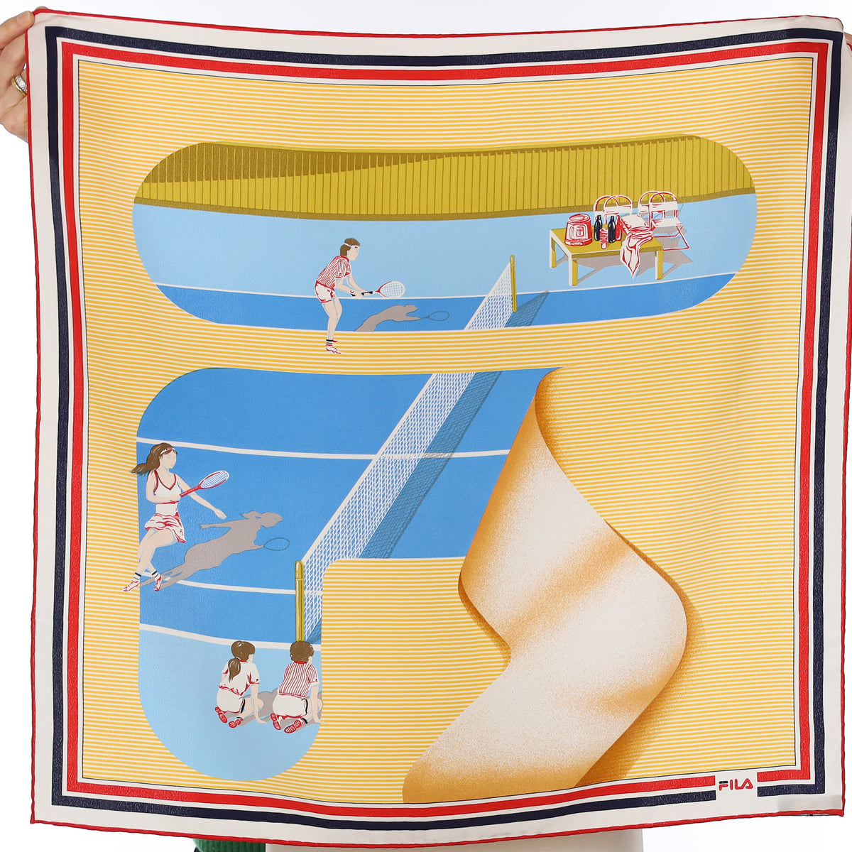 Fila Tennis Silk Scarf