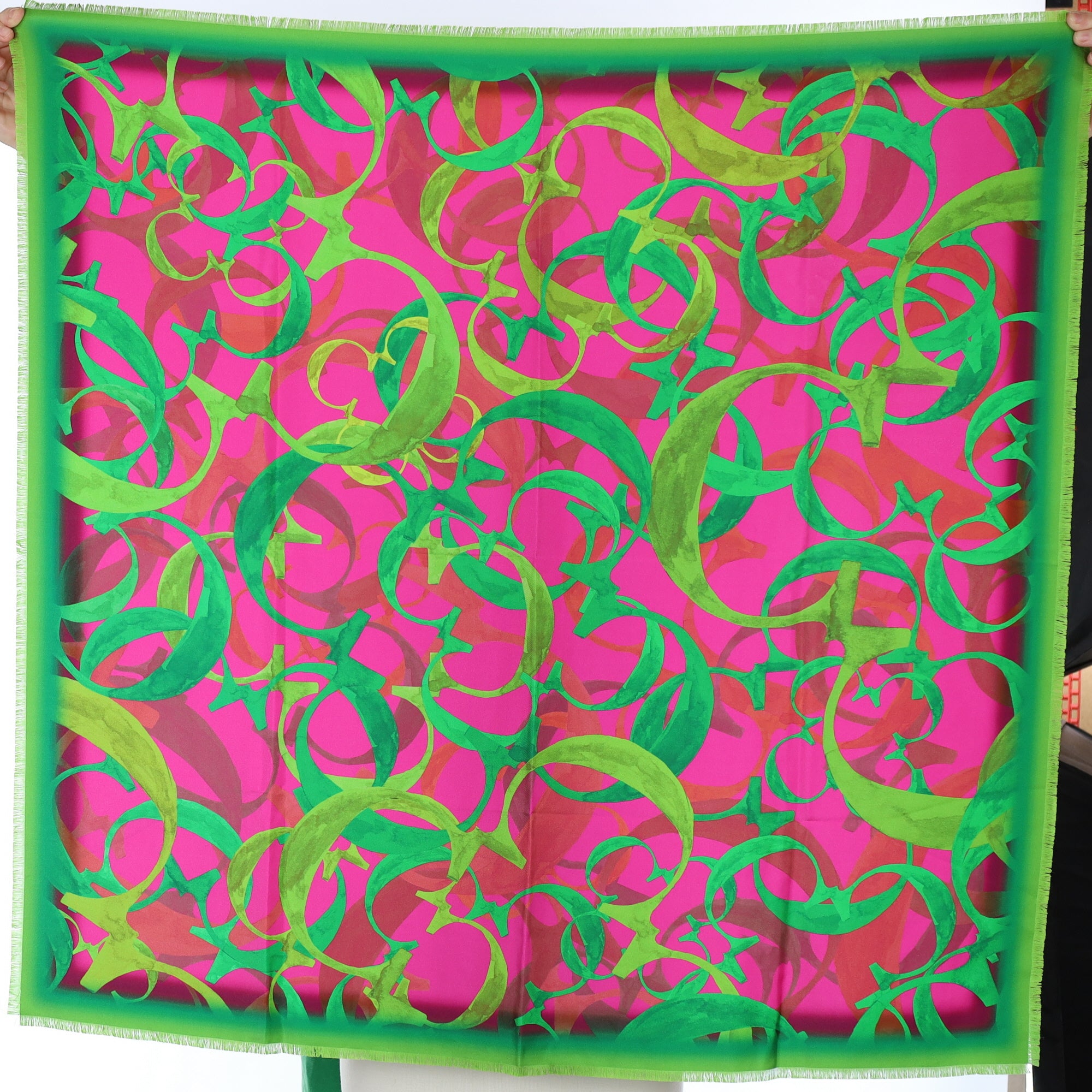 Brand New Boxed Carolina Hererra Silk Scarf