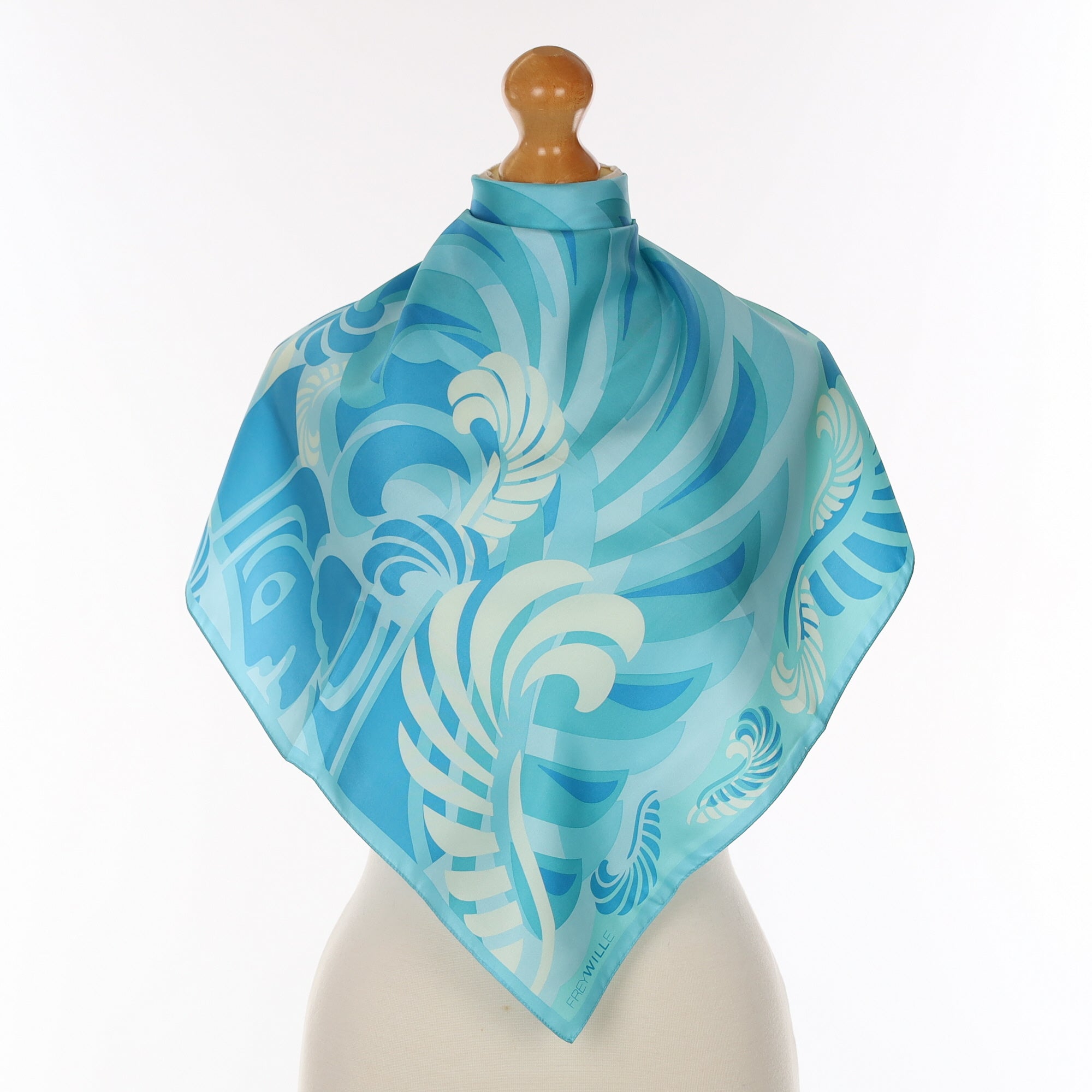 Brand New Boxed Frey Wille Silk Scarf
