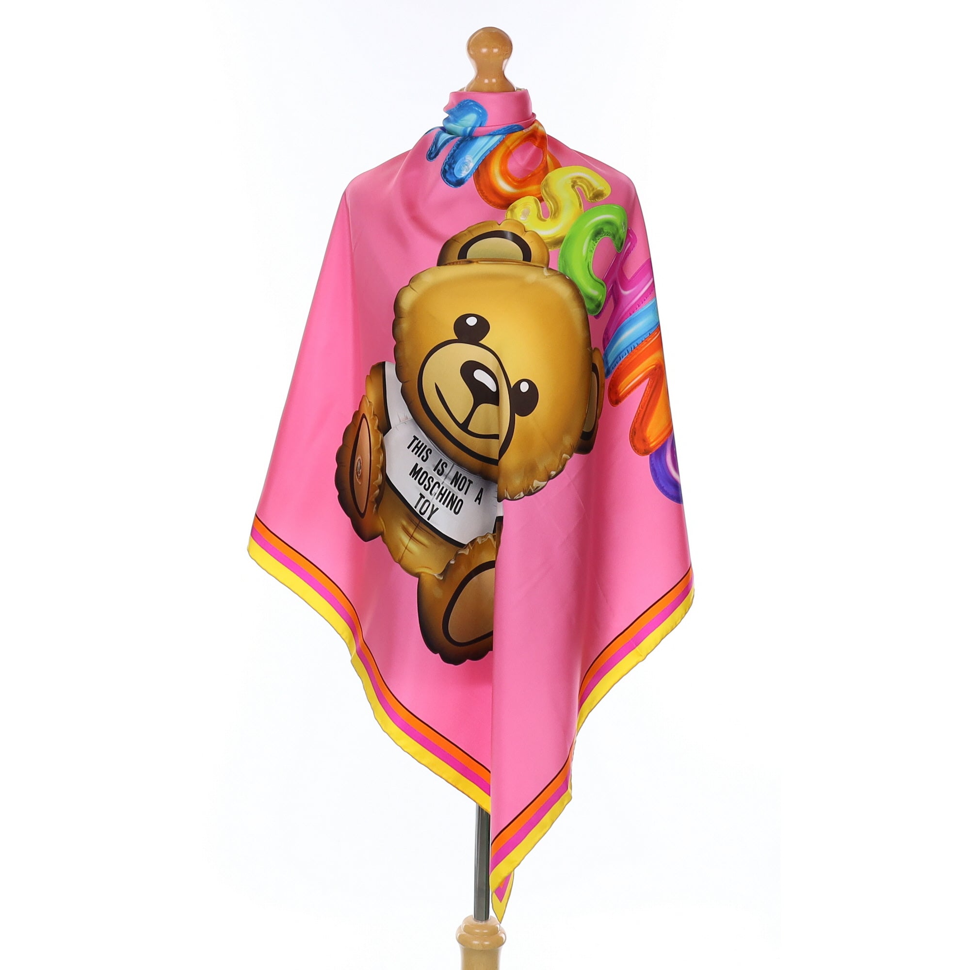 Brand New Moschino Silk Scarf