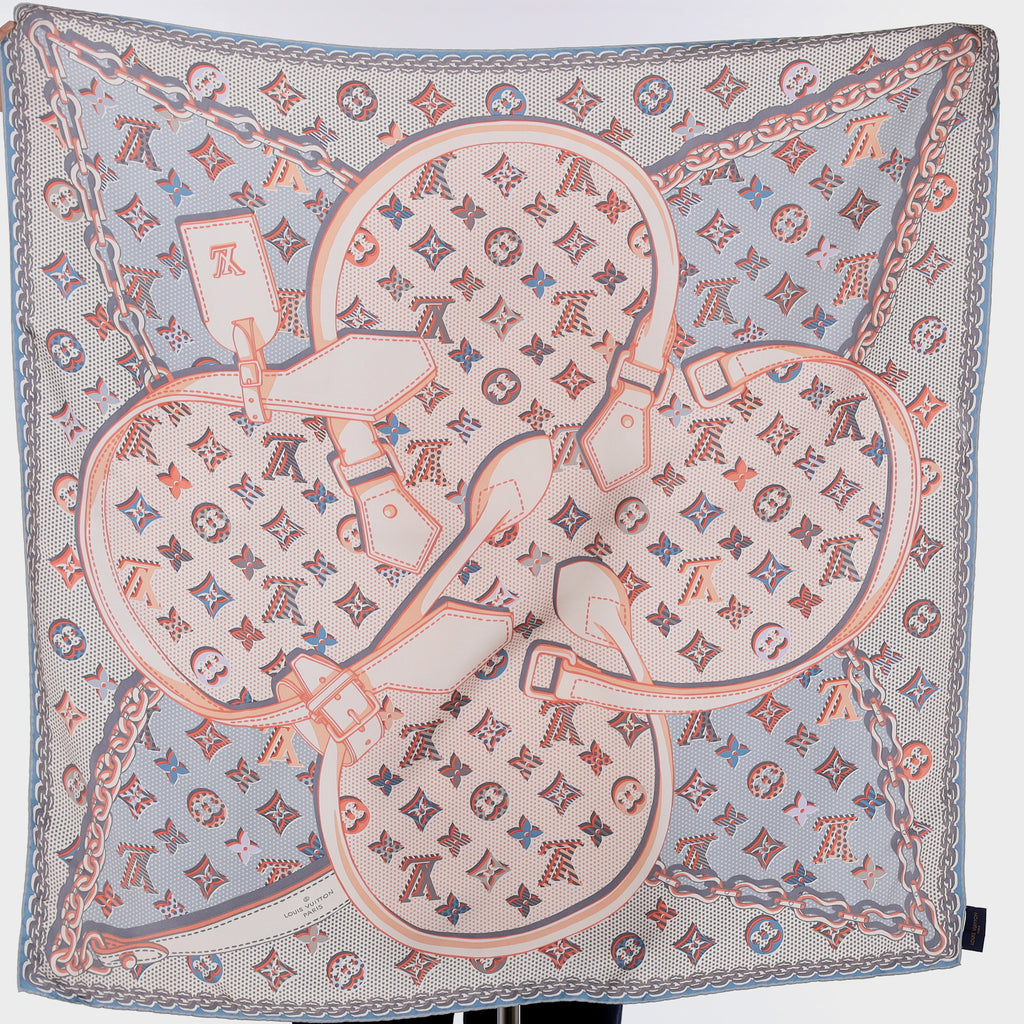 Pristine Louis Vuitton Vintage Silk Scarf