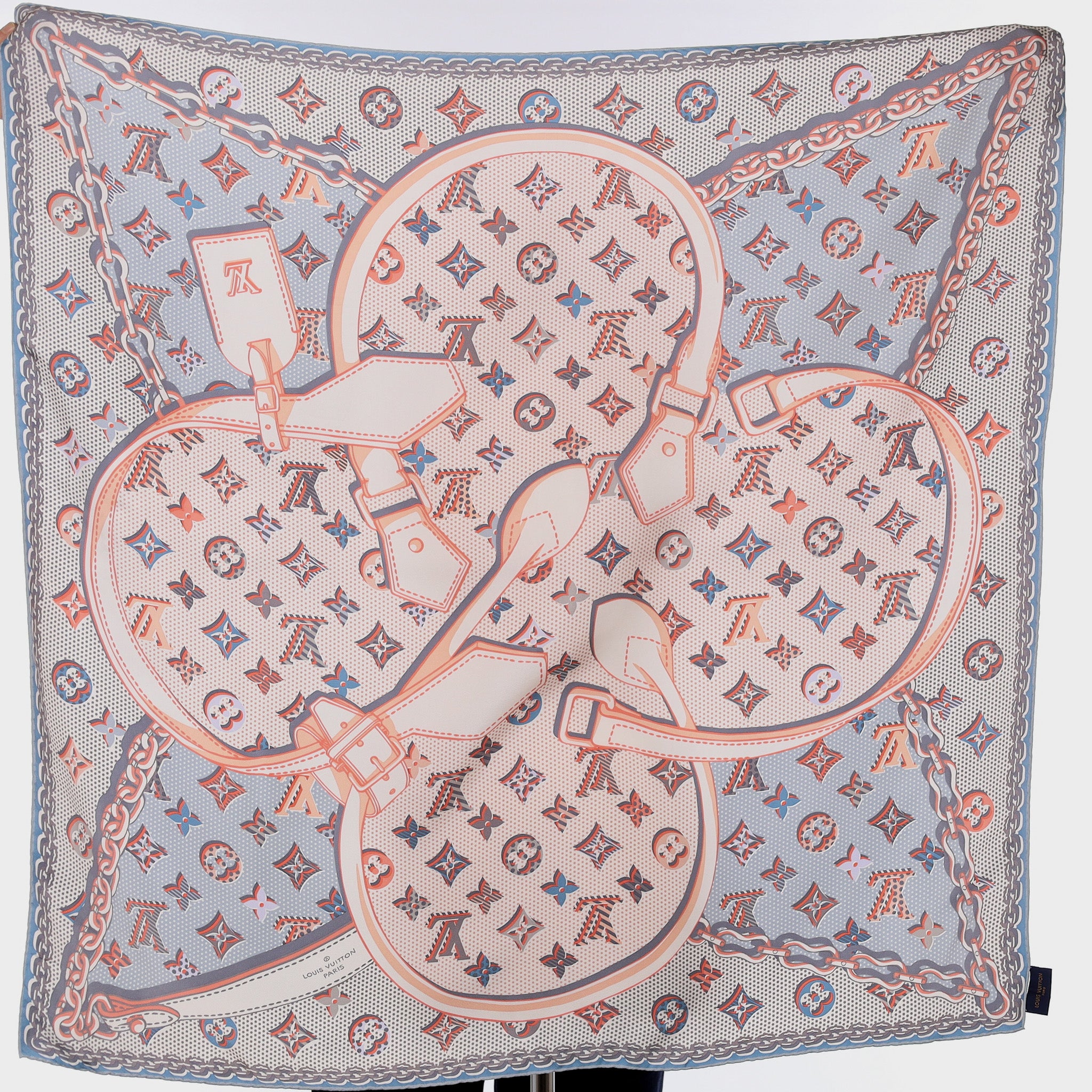 Pristine Louis Vuitton Vintage Silk Scarf