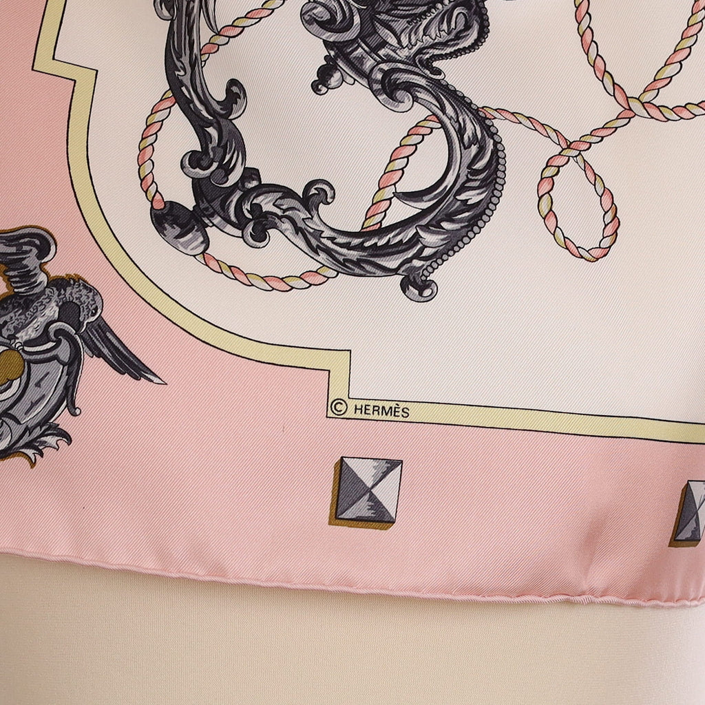 Brand New Boxed Hermès Les Clefs Silk Scarf