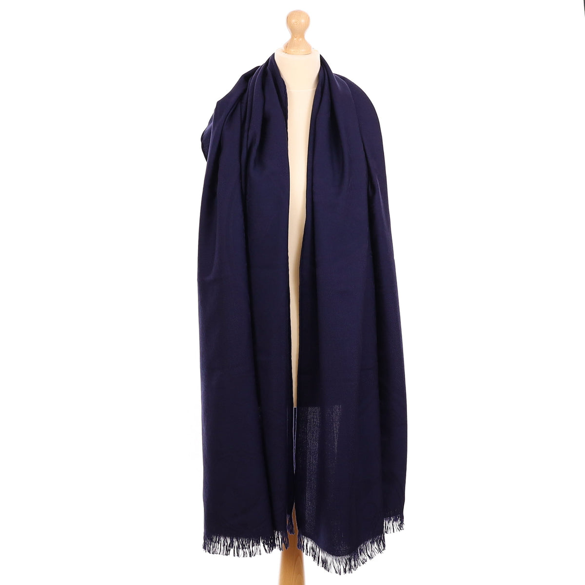 Boxed Hermès Libris Cashmere Blend Stole