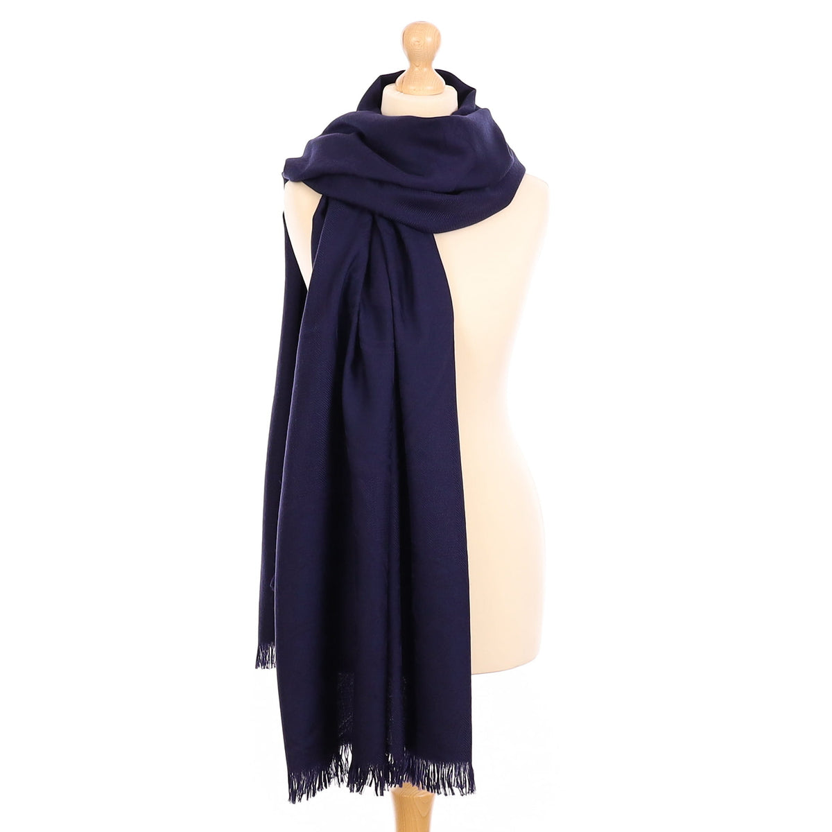 Boxed Hermès Libris Cashmere Blend Stole