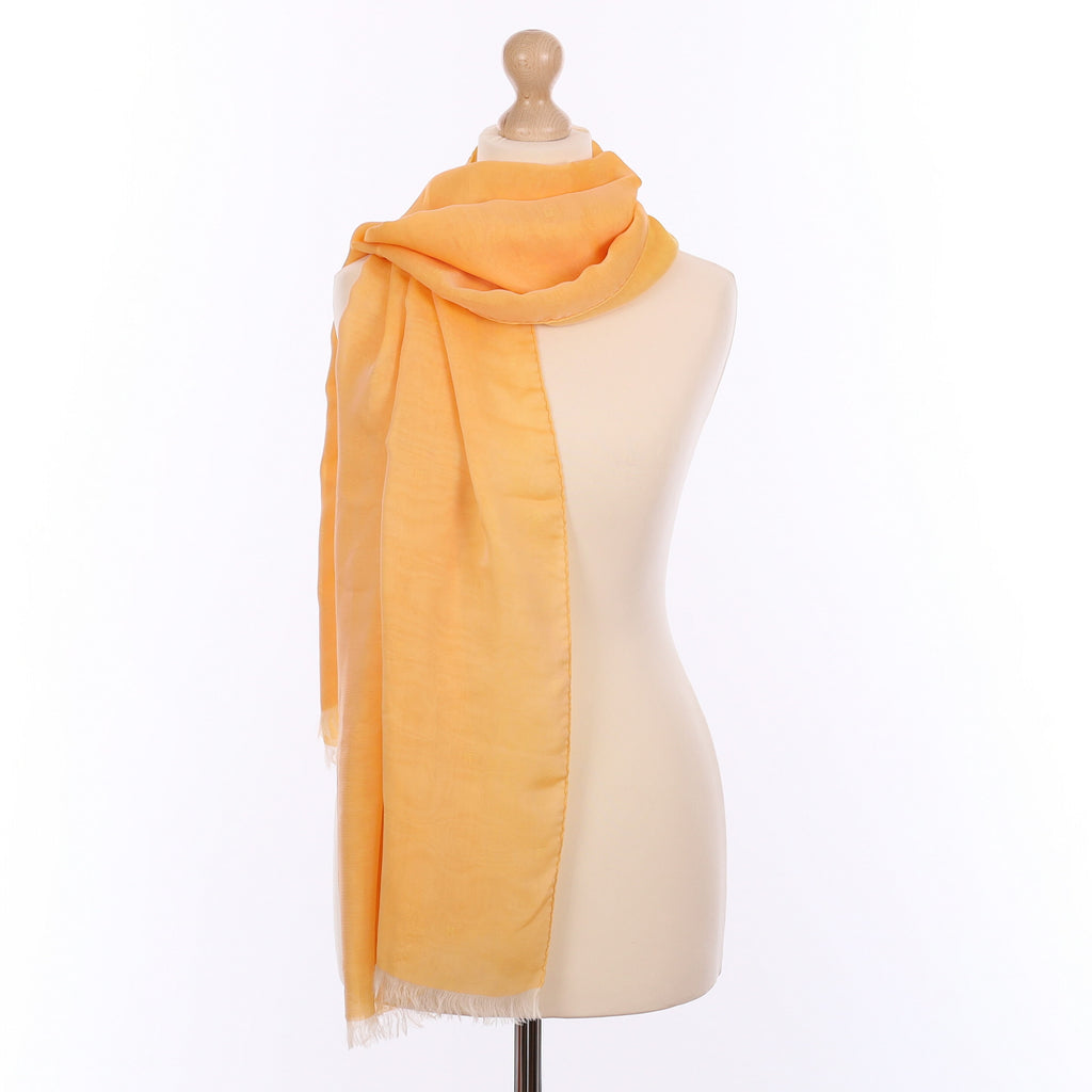 Boxed Hermès Mousseline Silk Wrap