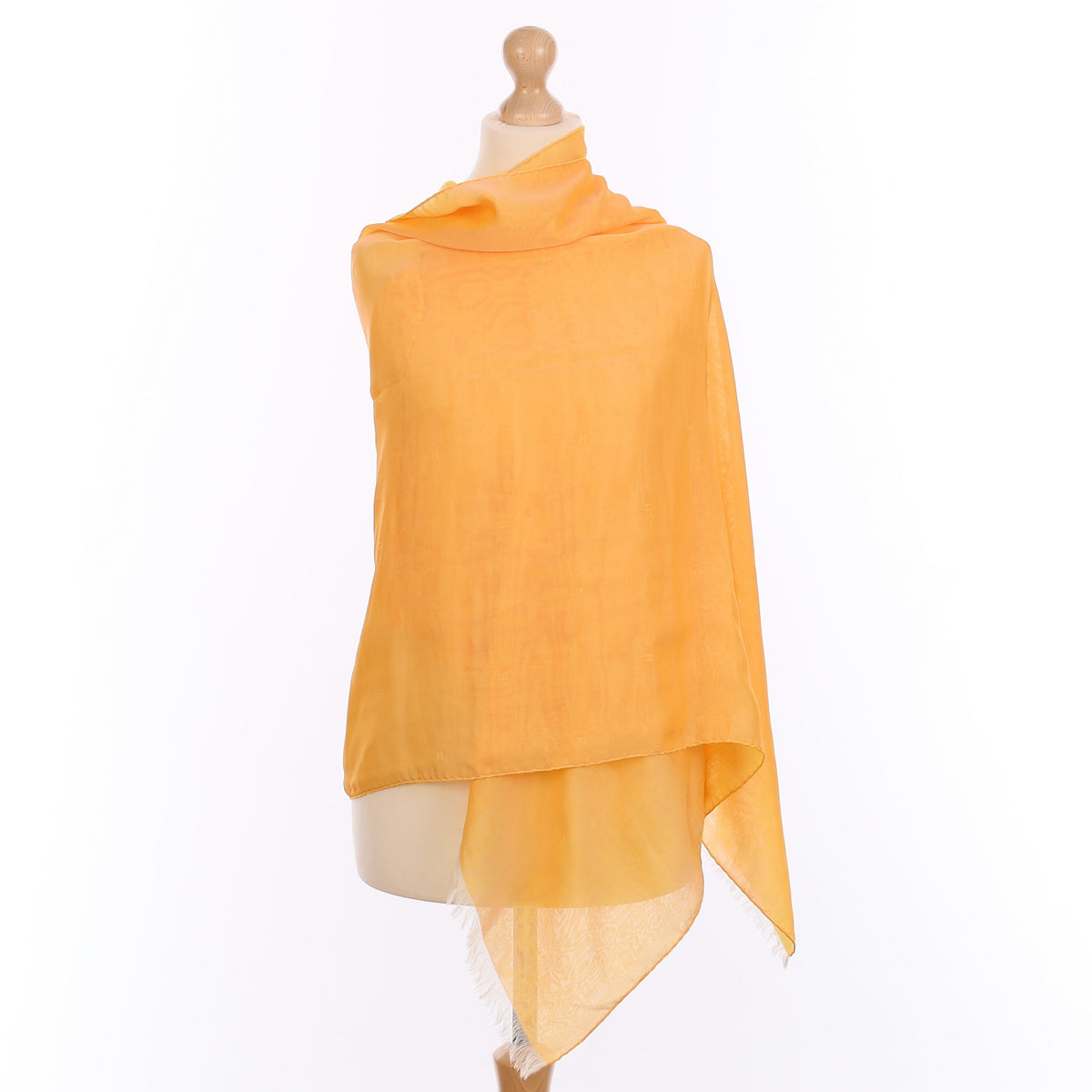 Boxed Hermès Mousseline Silk Wrap