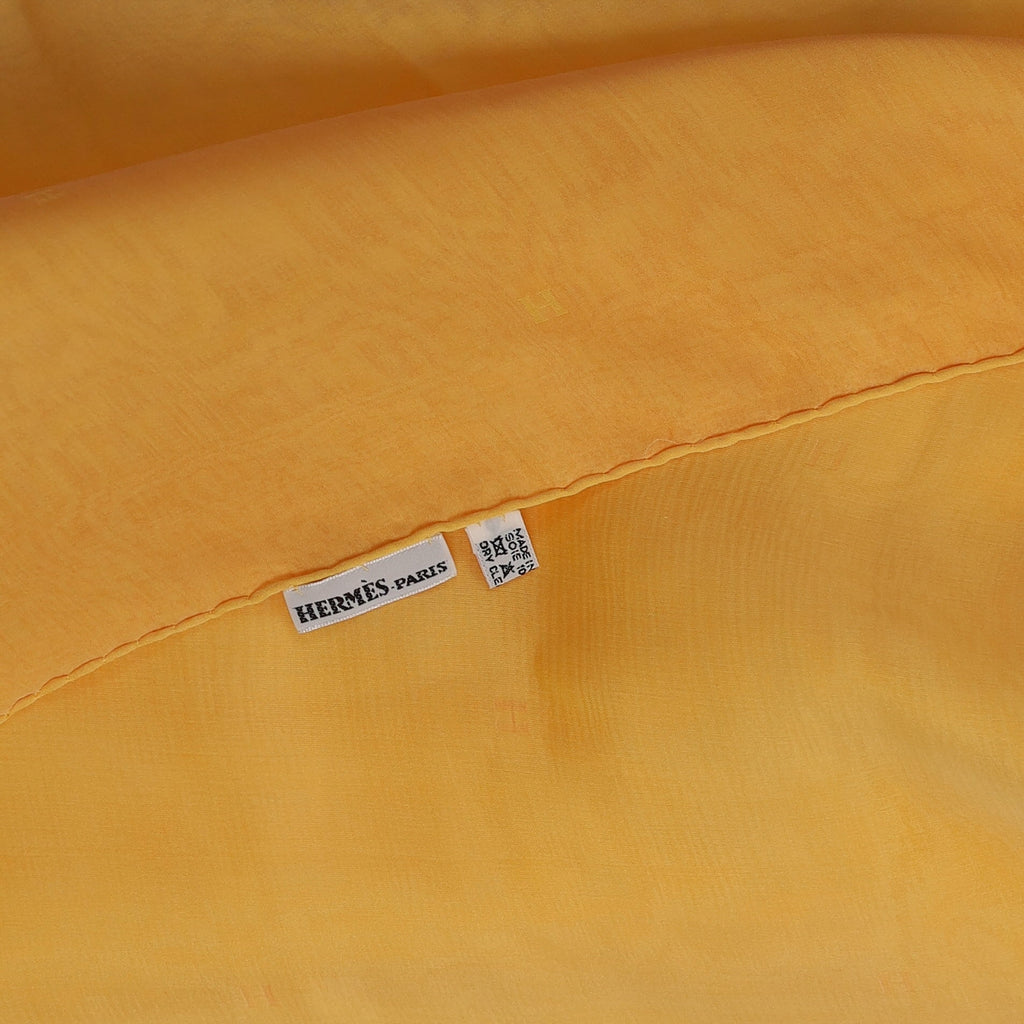 Boxed Hermès Mousseline Silk Wrap
