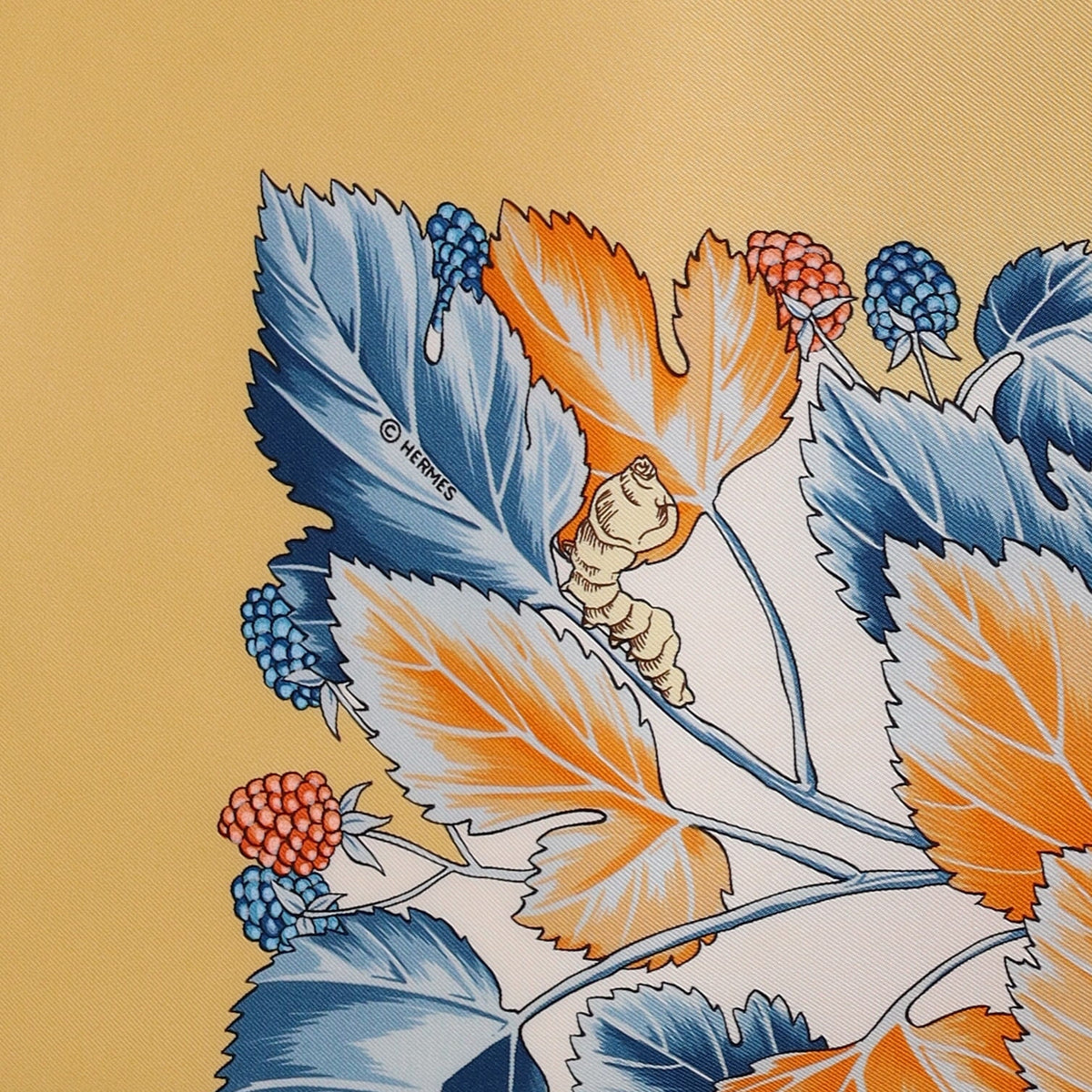 Brand New Boxed Hermès L'arbre de Soie Silk Scarf Quite Rare