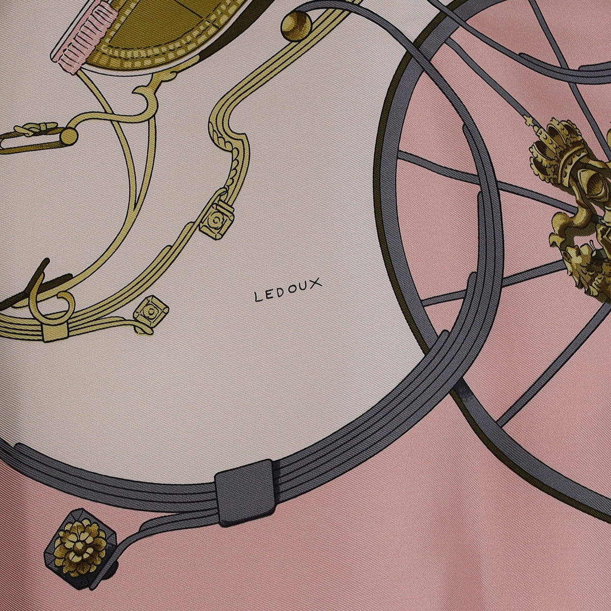 Pristine Boxed Hermès Springs Silk Scarf Quite Rare