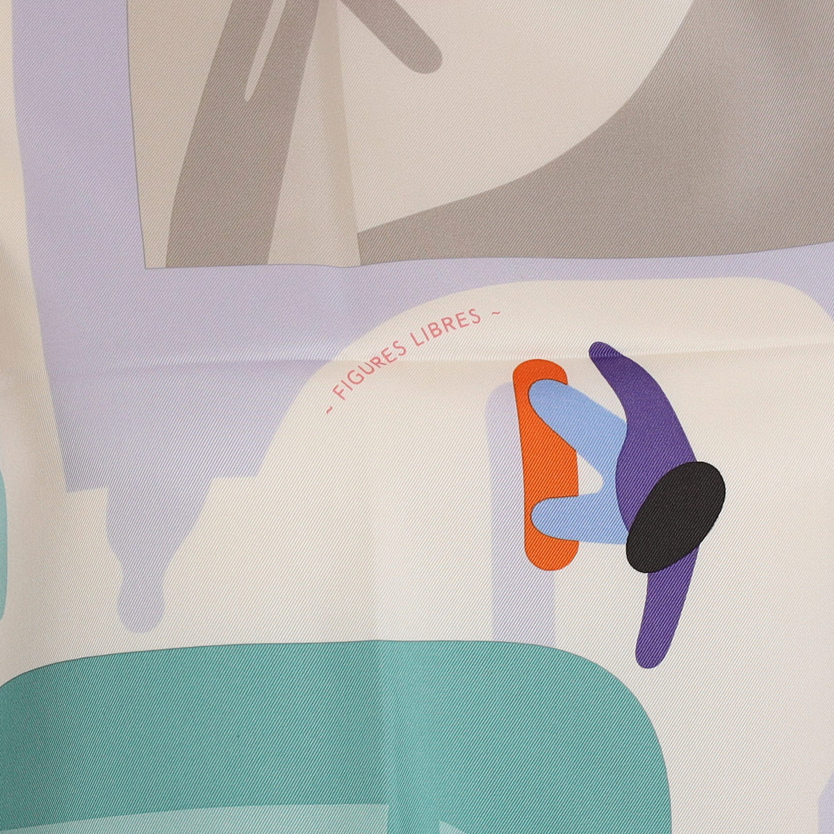 Brand New Boxed Hermès Figures Libres Silk Scarf
