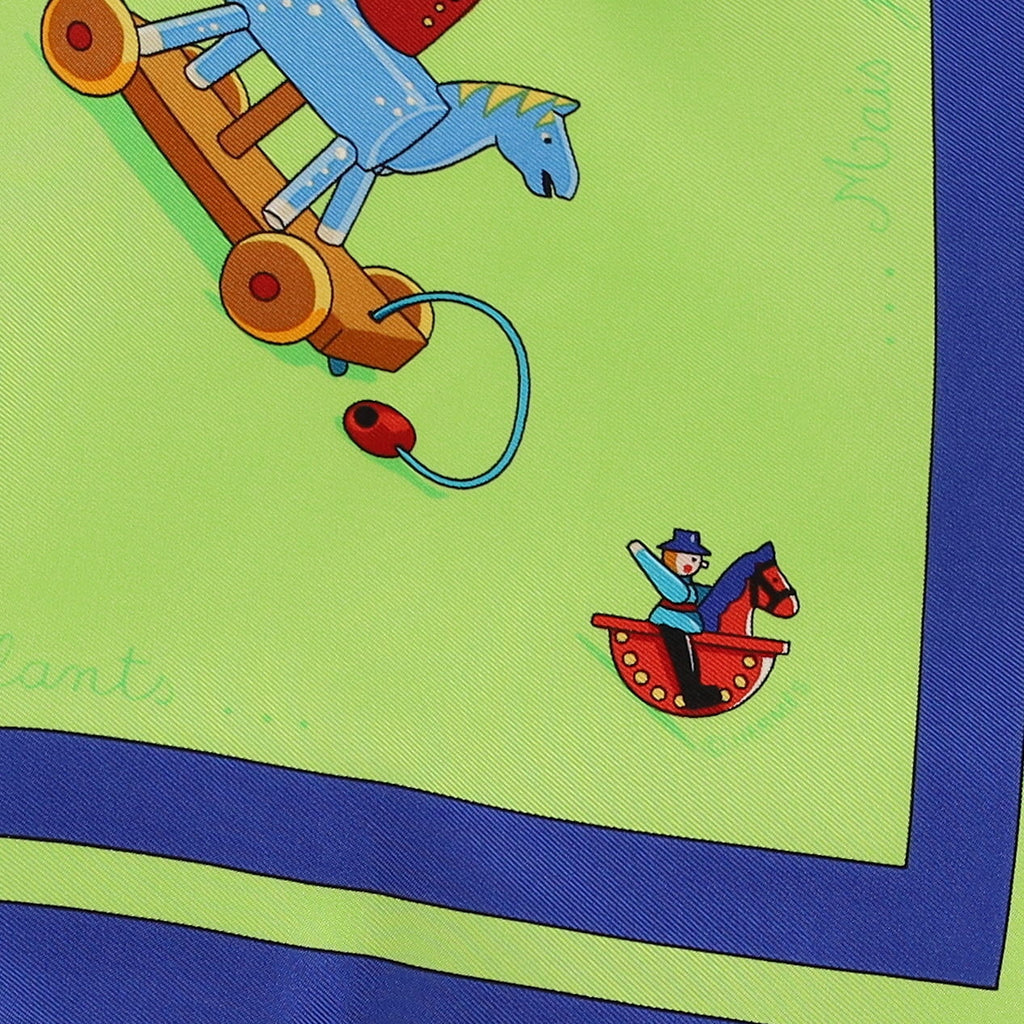 Brand New Boxed Hermès Raconte Moi le Cheval Silk Scarf