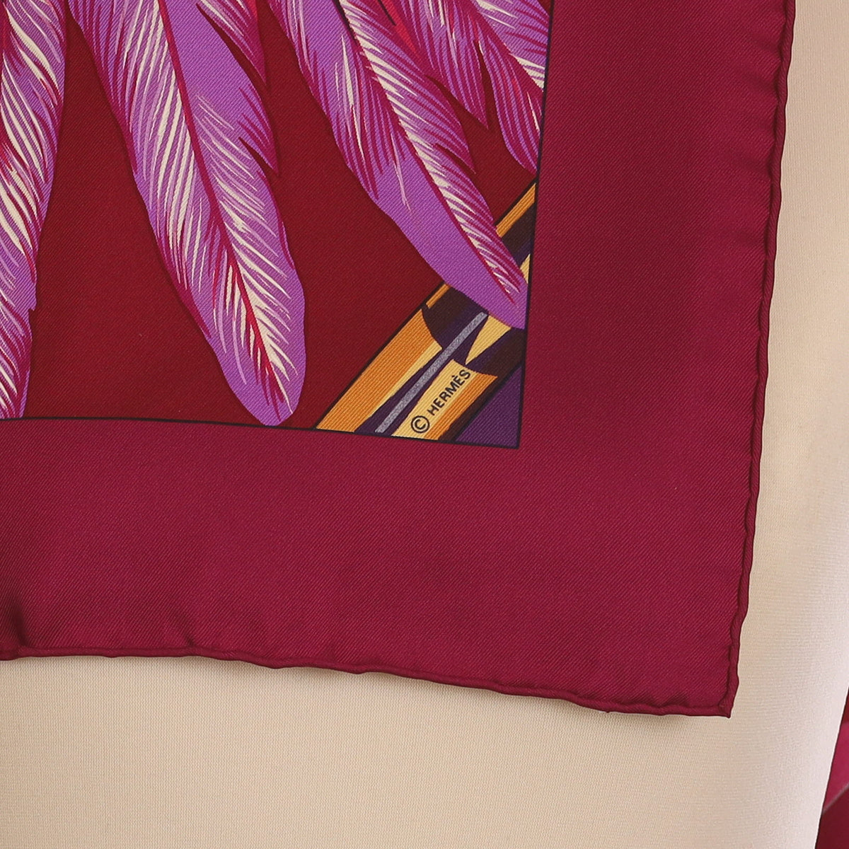 Pristine Boxed Hermès Brazil Silk Scarf