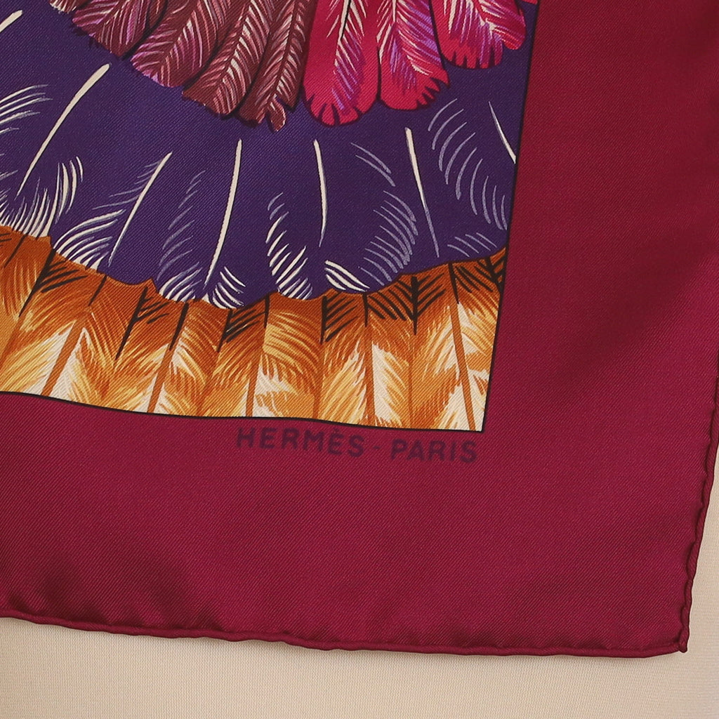 Pristine Boxed Hermès Brazil Silk Scarf