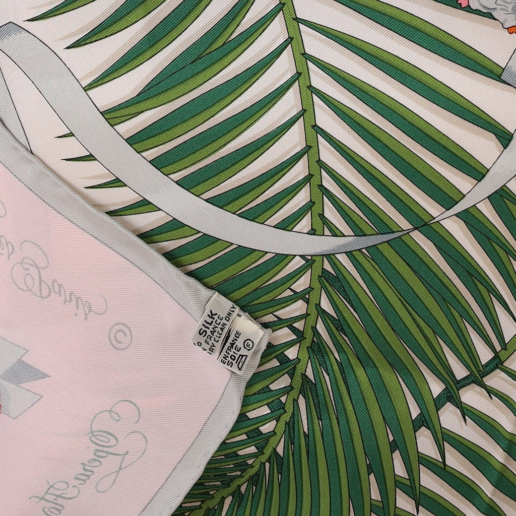 Brand New Boxed Hermès Fleurs de L'Opéra Silk Scarf