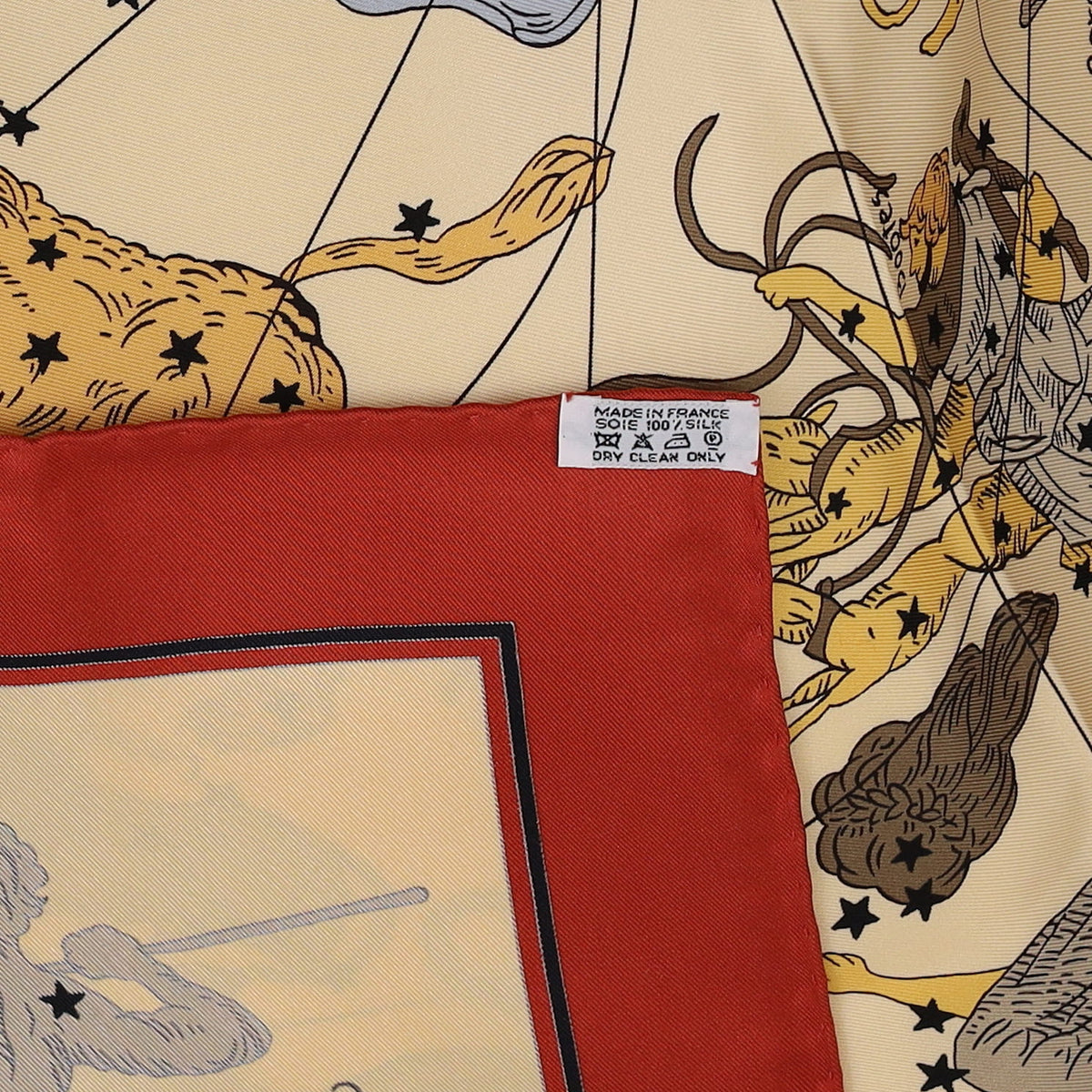 Brand New Boxed Hermès Hemispharium Coeli Boreale Silk Scarf