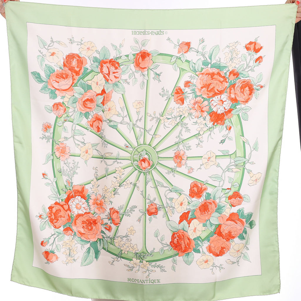 Hermès Romantique Silk Scarf